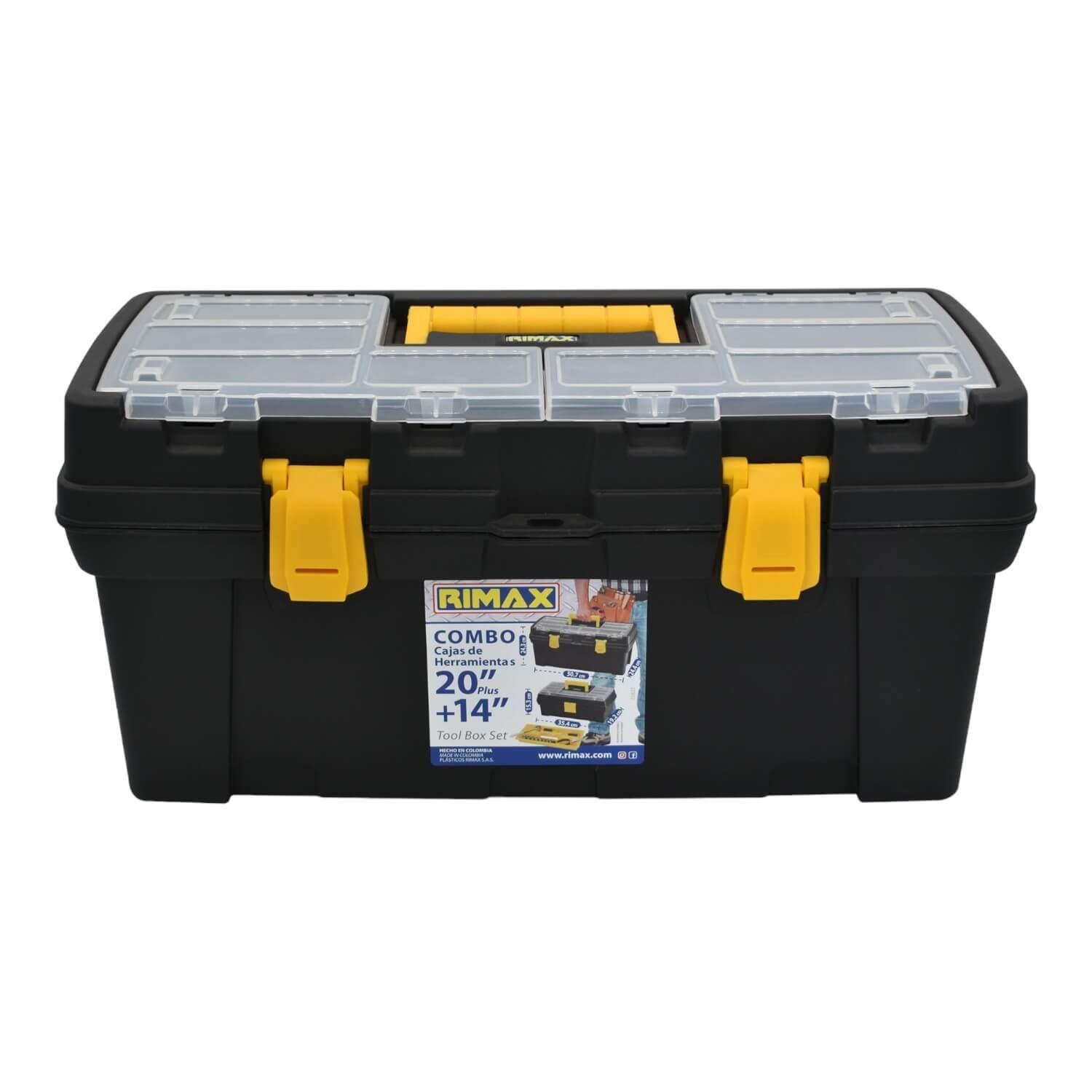 Caja De Herramientas De 20" 26x49x23 Cms San Bernardo-4