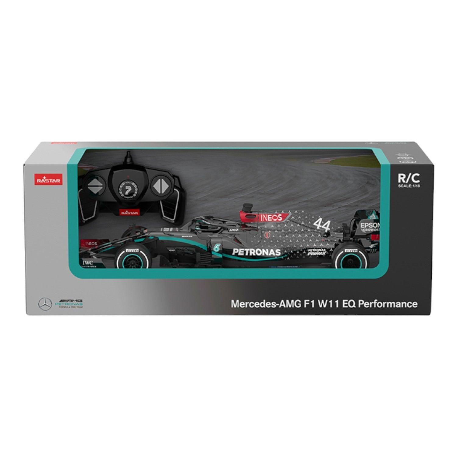 Auto a control remoto Mercedes-AMG F1 W11 EQ Performance Escala 1:18 Rastar-4
