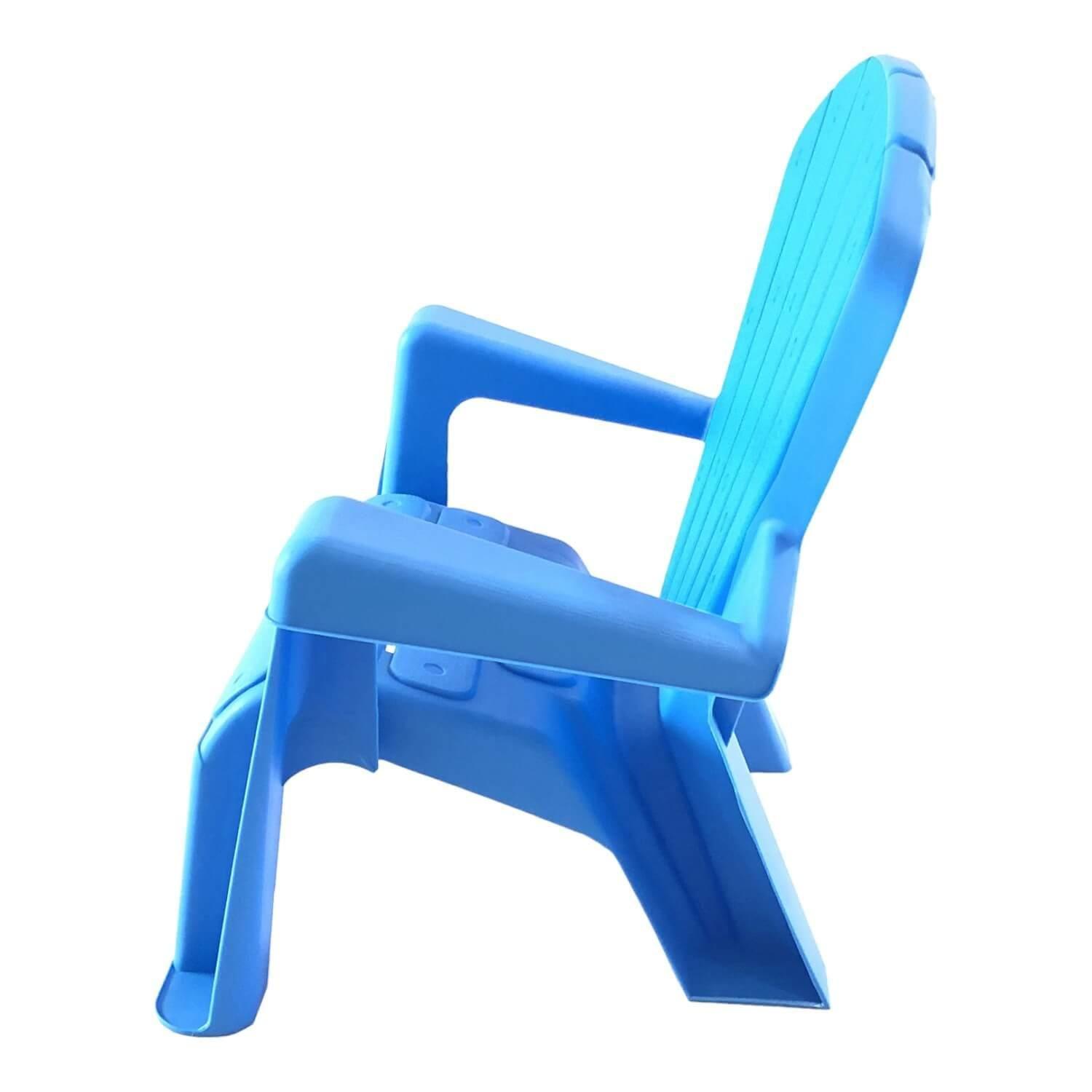 Silla Infantil Con Apoya Brazo Azul 43X34X45 Cms Gamepower-1