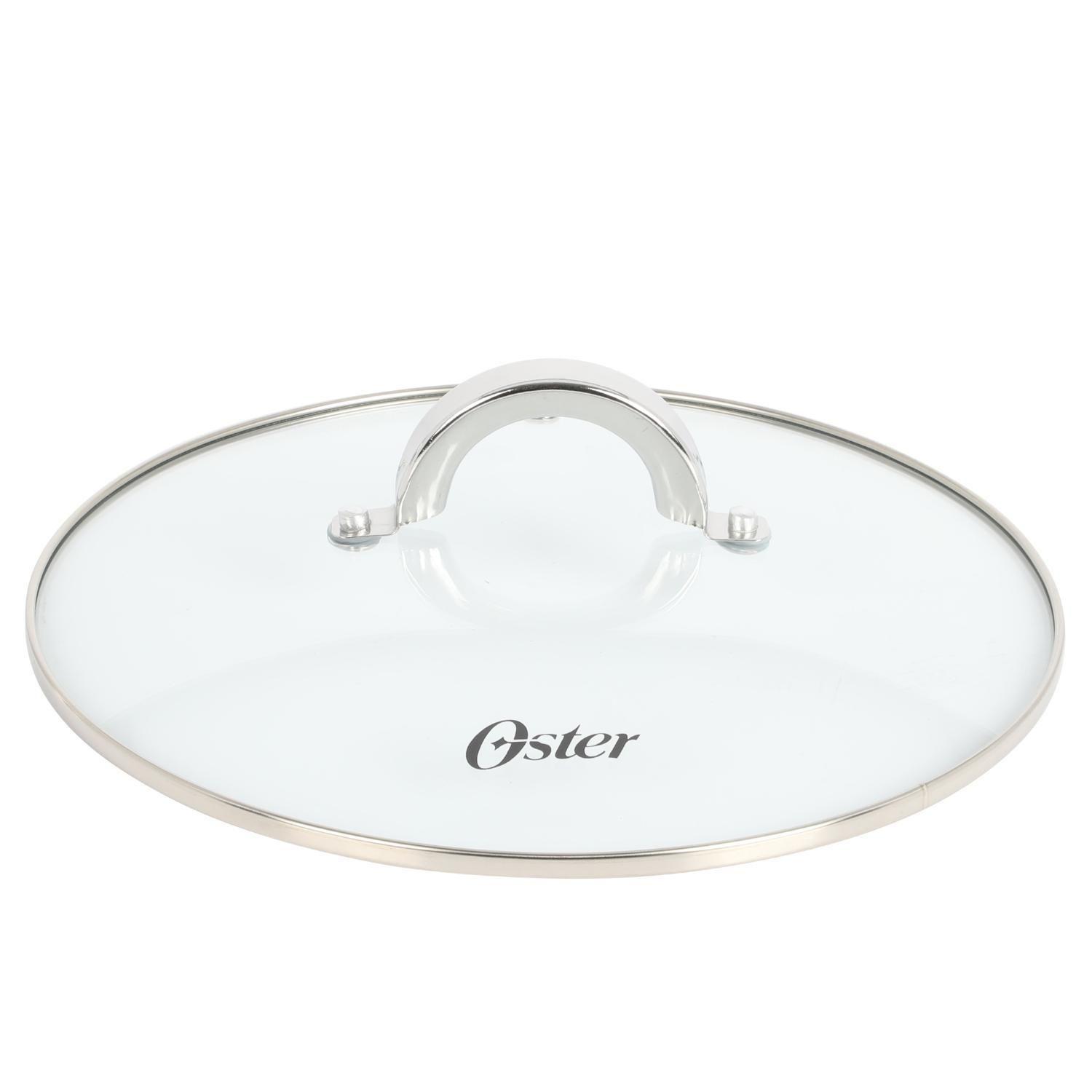 Batería de cocina acero inox Sangerfield 12 piezas Oster-4