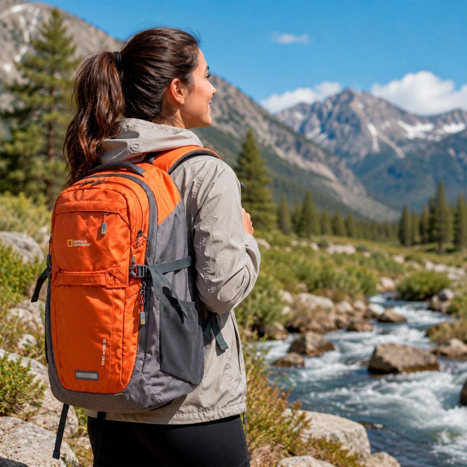 Mochila Fort Myer Naranjo 30 Litros National Geographic-5