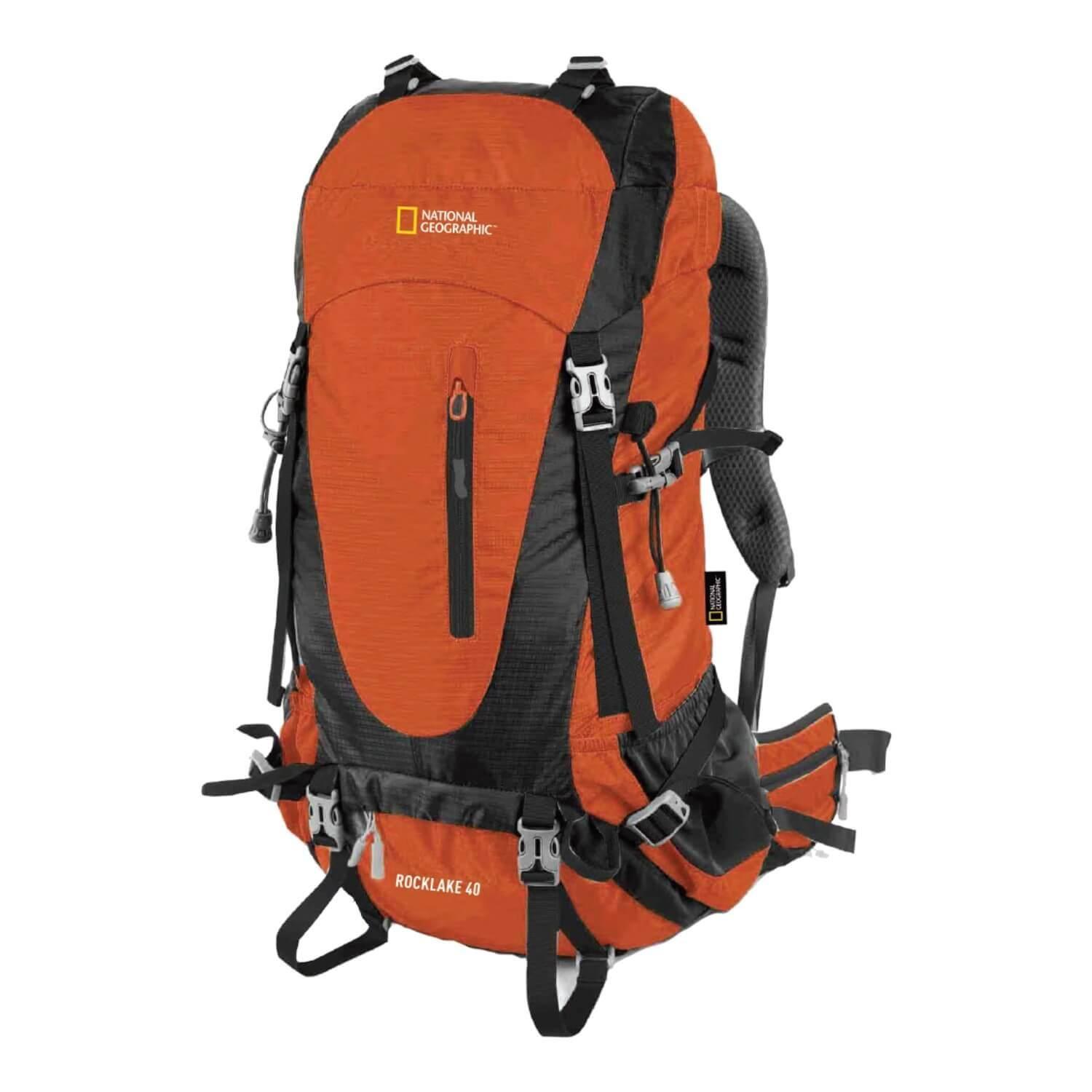 Mochila Camping Rocklake 40 L Naranja National Geographic-3