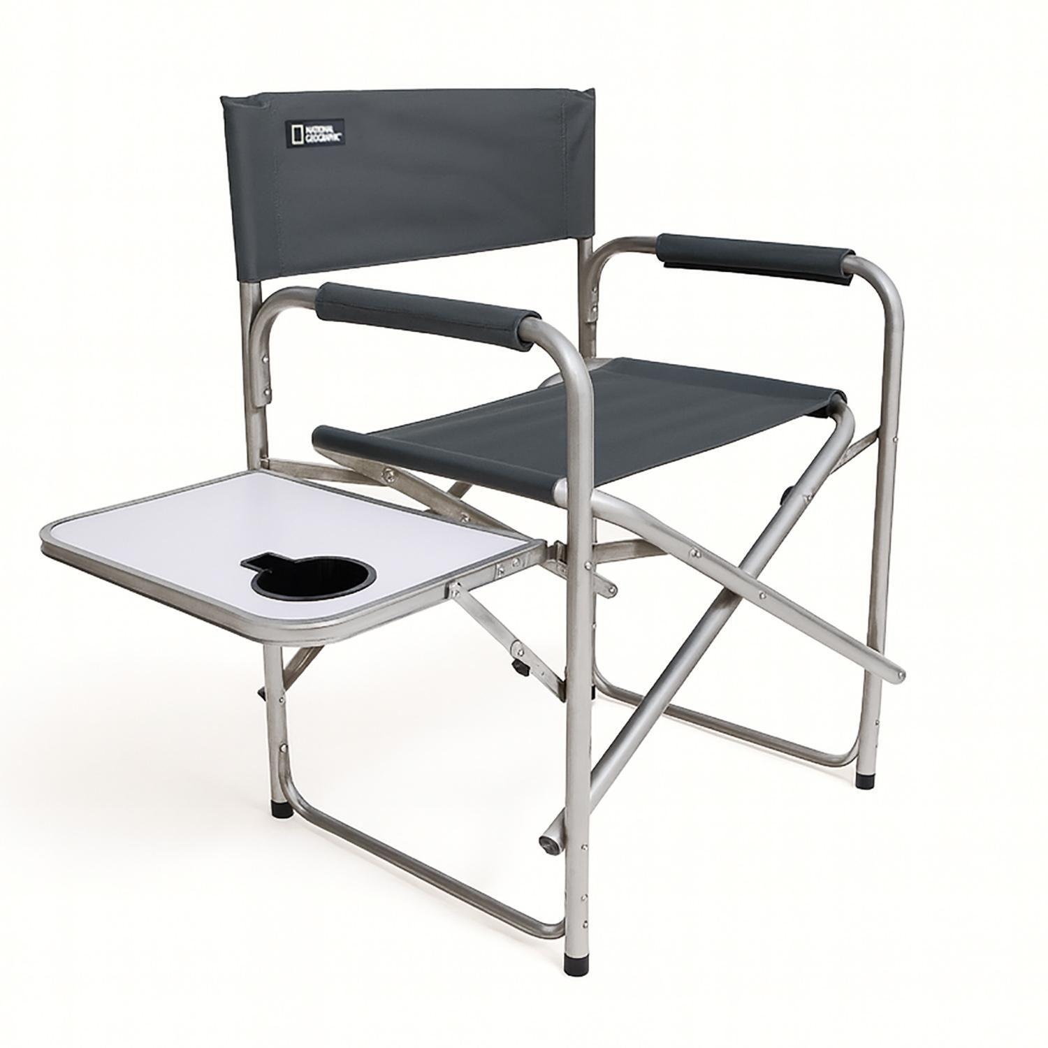 Silla Mesa Plegable Camping Director Adventure Gris Natgeo-3