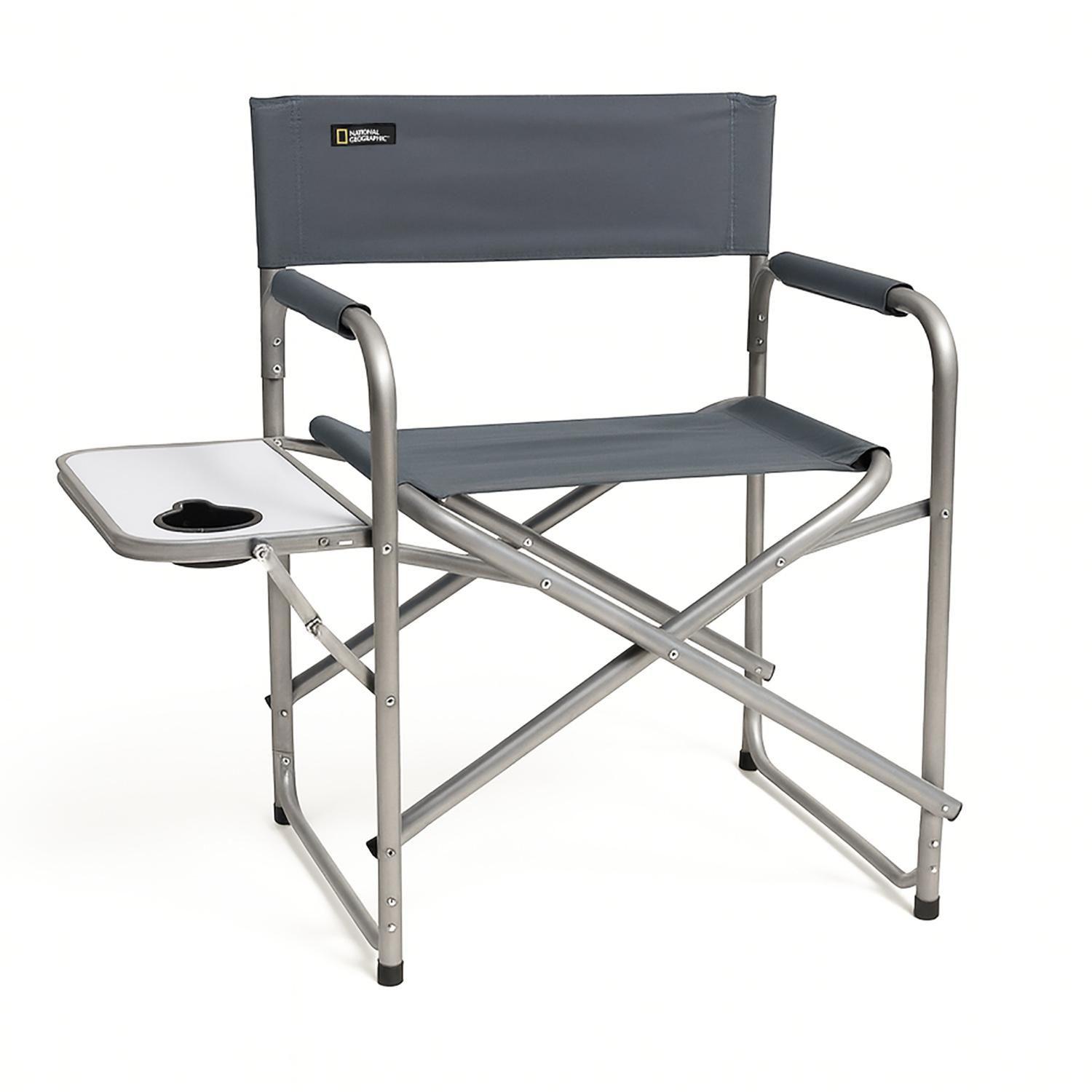 Silla Mesa Plegable Camping Director Adventure Gris Natgeo-2