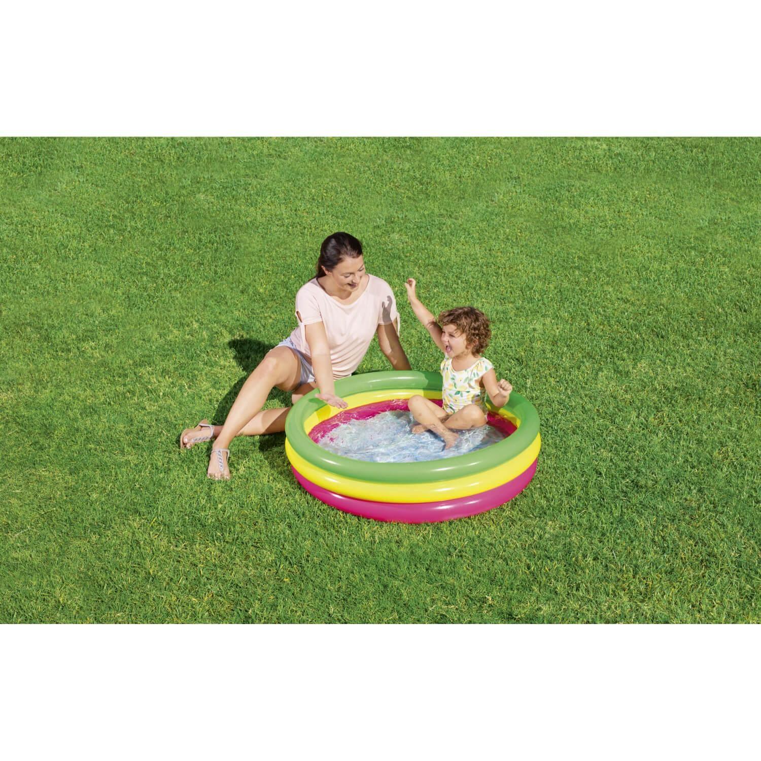 Piscina Inflable Bestway Redonda para niños 102X25Cm-6