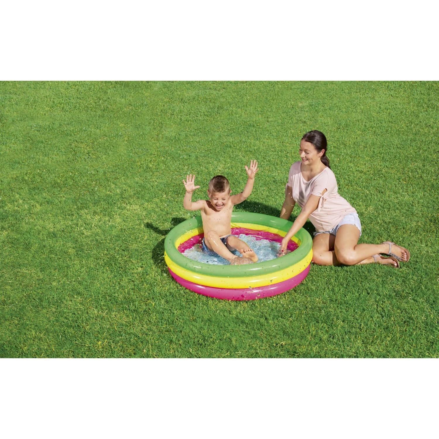 Piscina Inflable Bestway Redonda para niños 102X25Cm-7