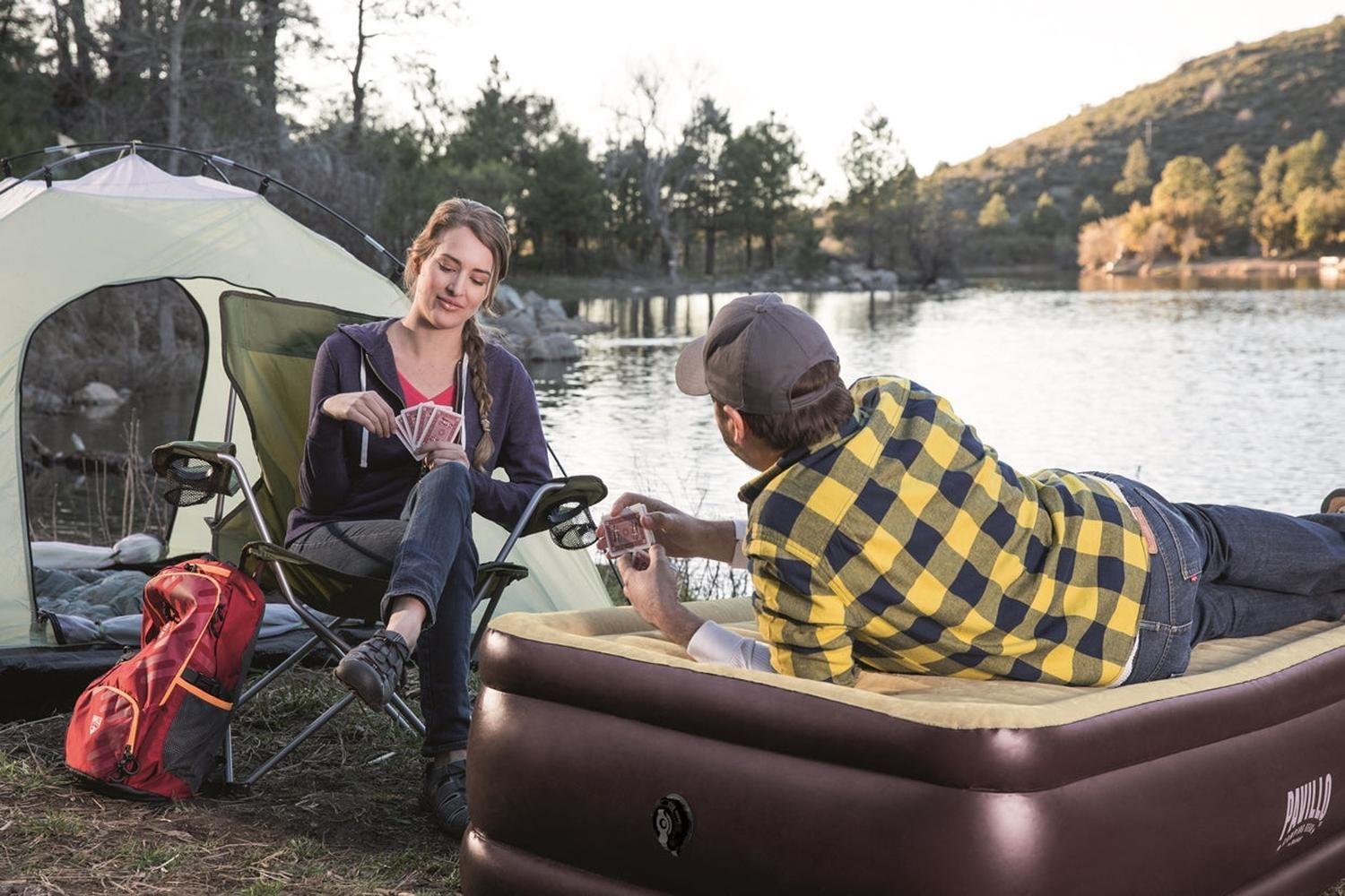 Colchón Inflable Individual 1,5 plaza 191X97X43Cm Bestway-5