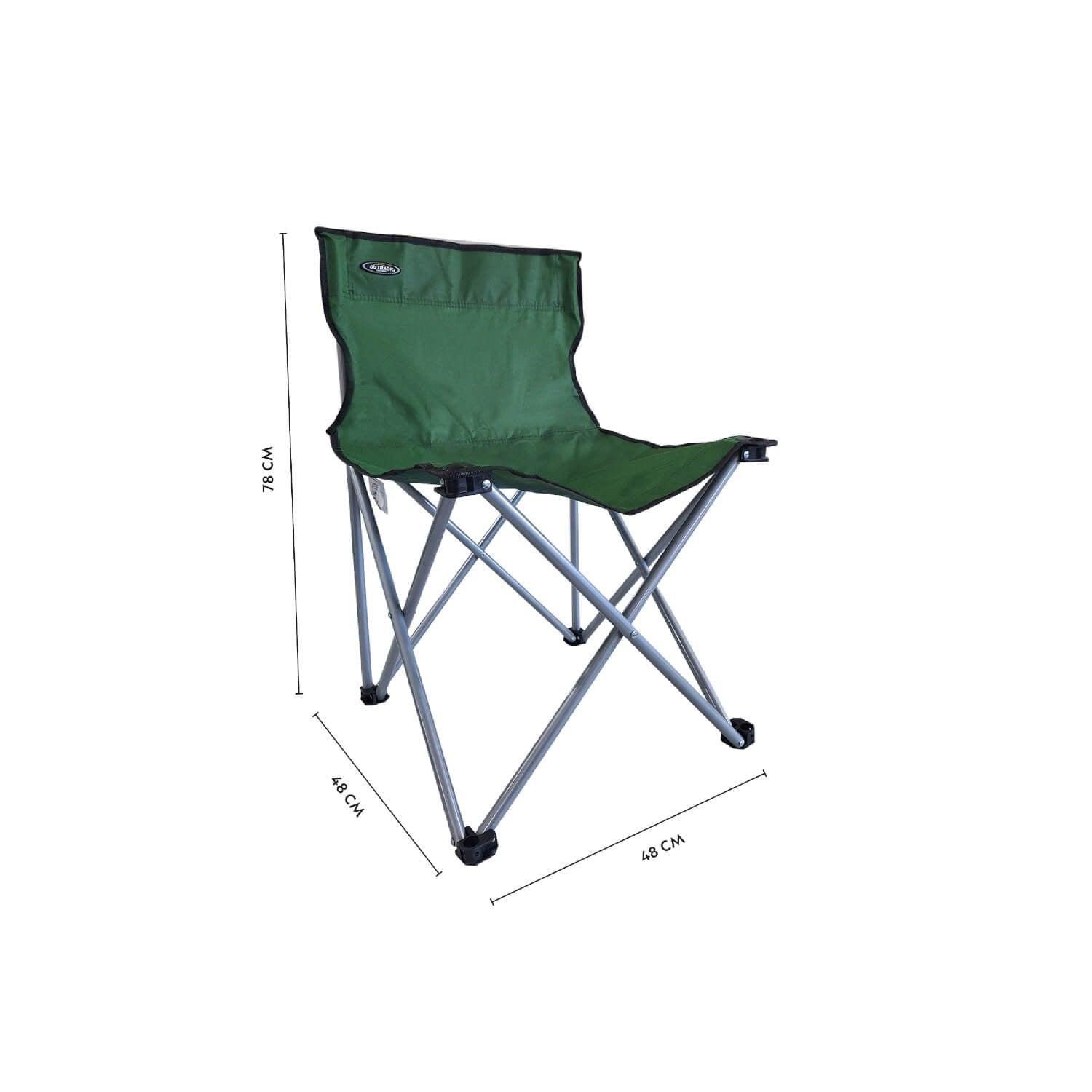 Silla De Camping Basica Verde Outback-3
