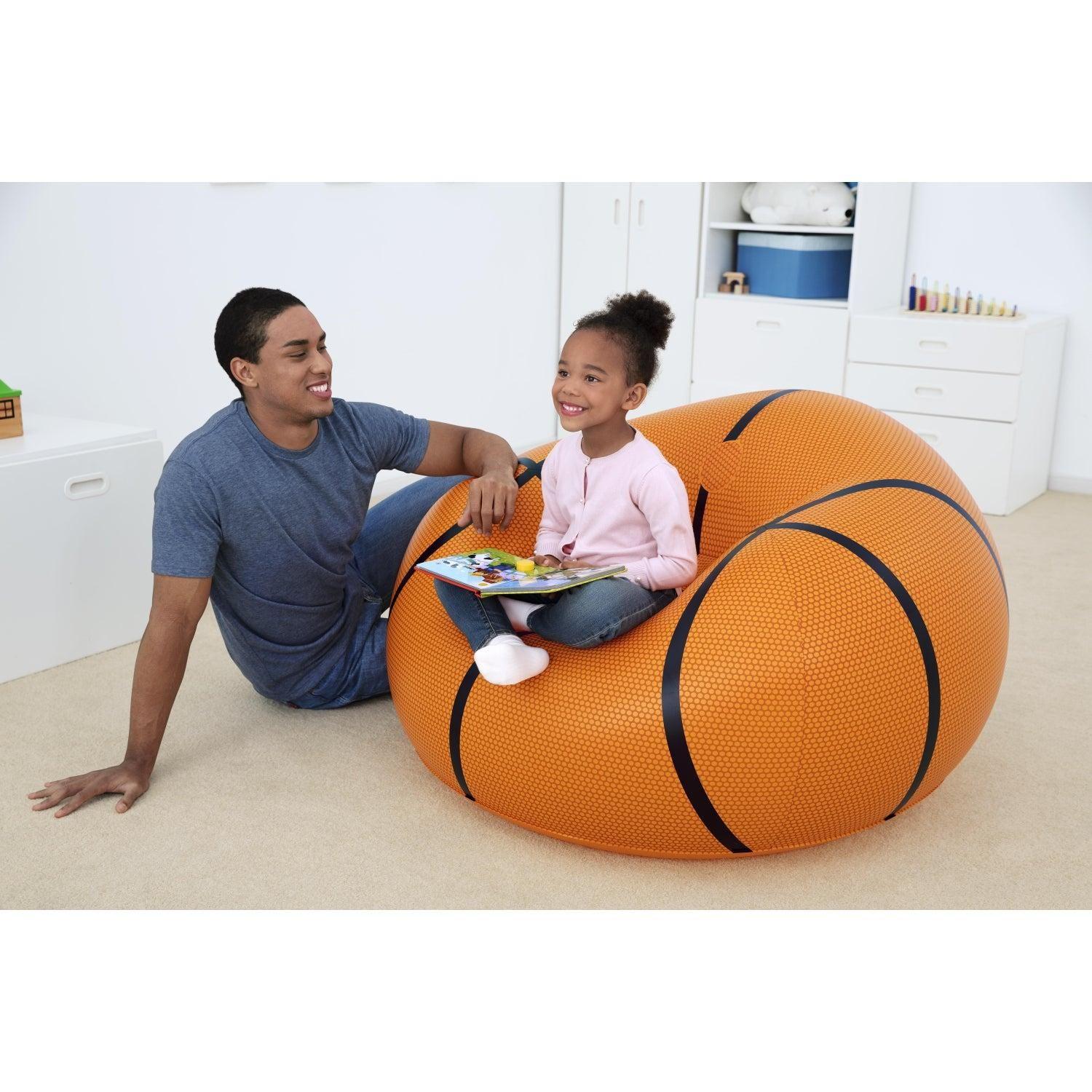 Sillón Inflable Basketball 1.14m x 1.12m x 66cm-3