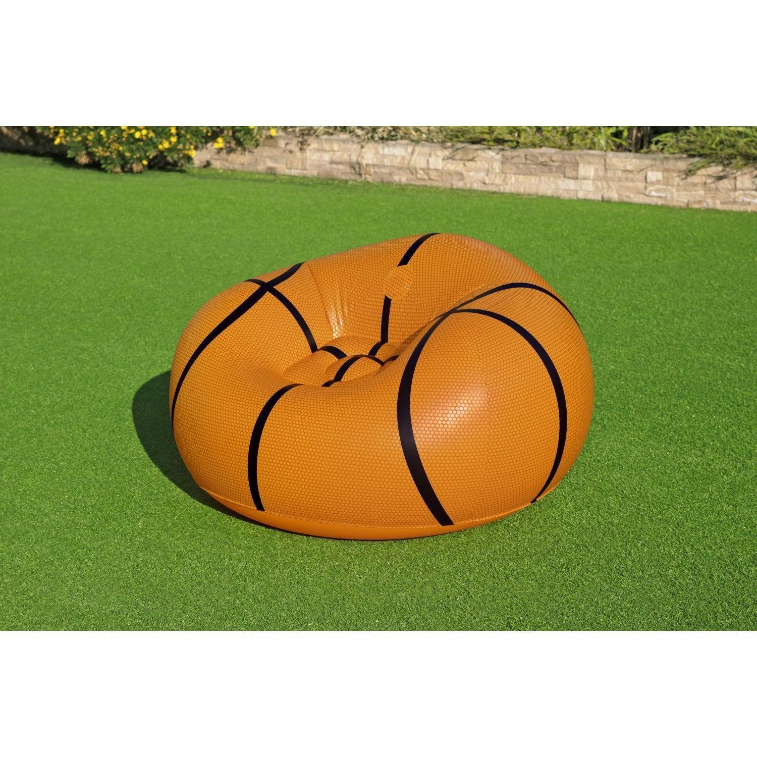 Sillón Inflable Basketball 1.14m x 1.12m x 66cm-4