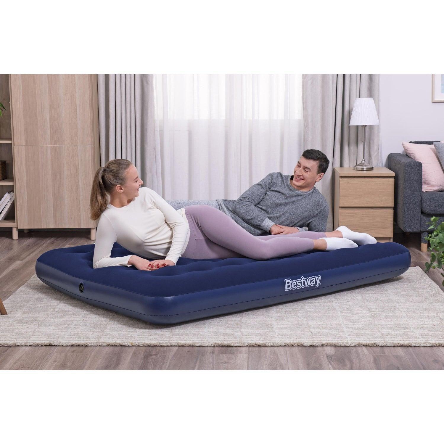 Colchón Inflable Doble 2 Plazas 1.91MX1.37CMX22CM Bestway-1