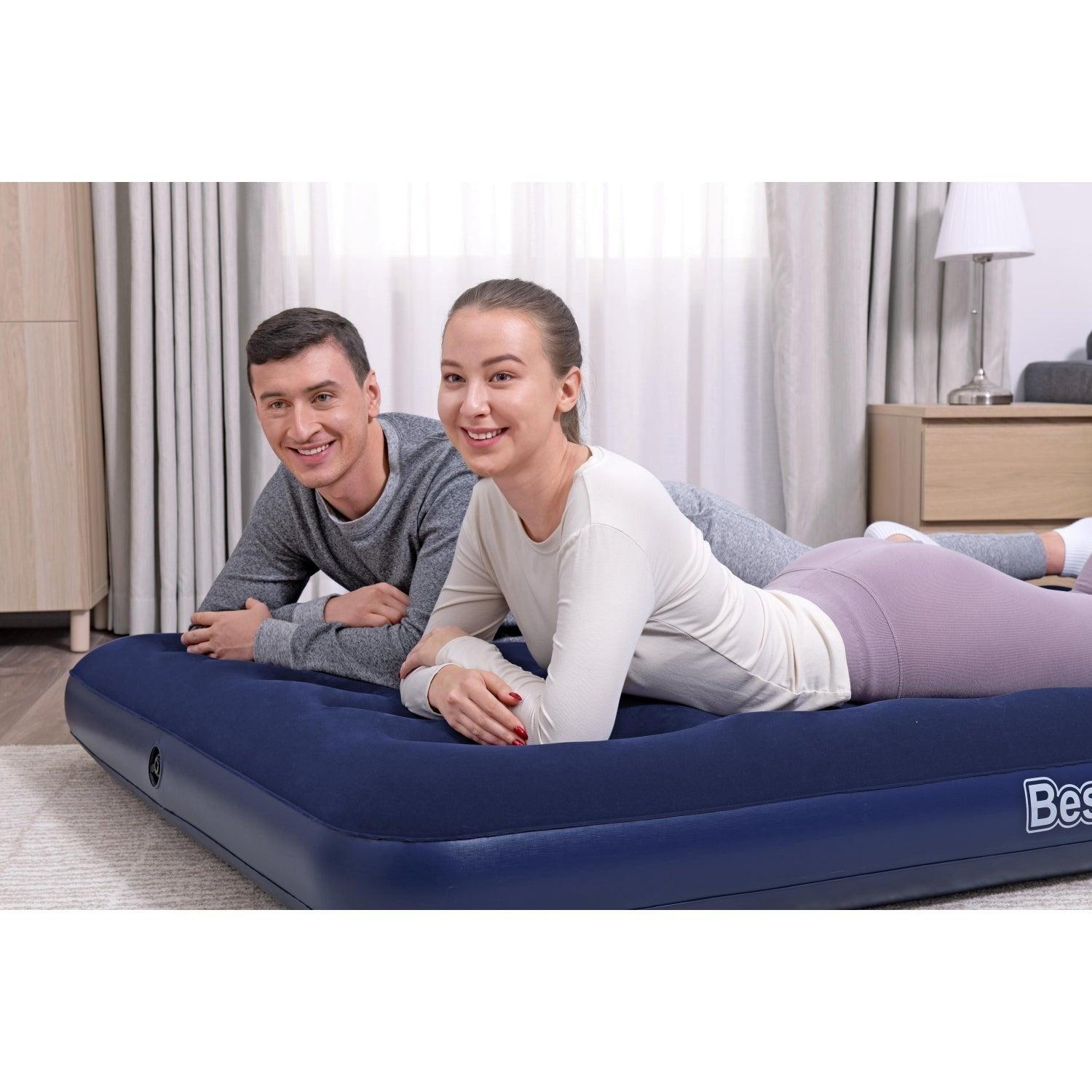 Colchón Inflable Doble 2 Plazas 1.91MX1.37CMX22CM Bestway-6