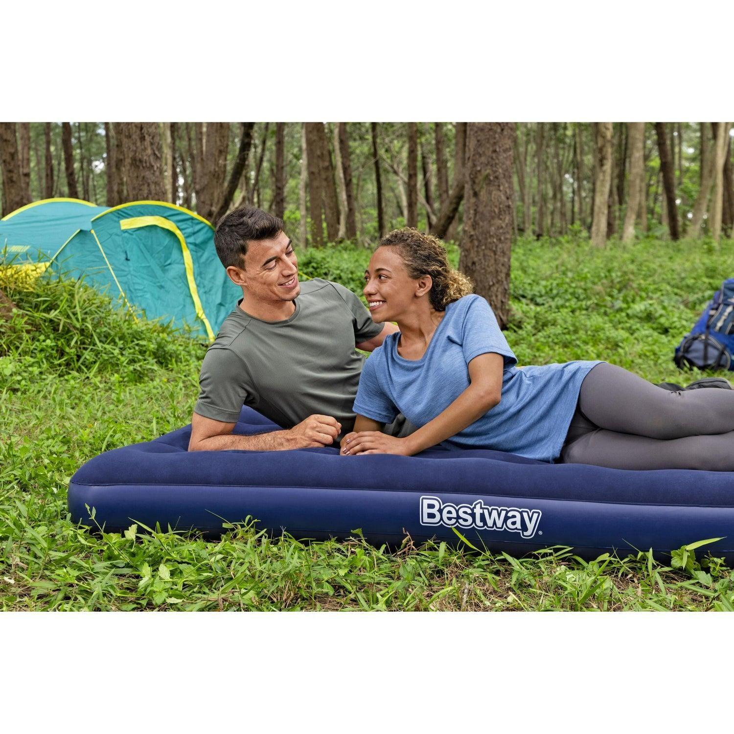 Colchón Inflable Doble 2 Plazas 1.91MX1.37CMX22CM Bestway-7