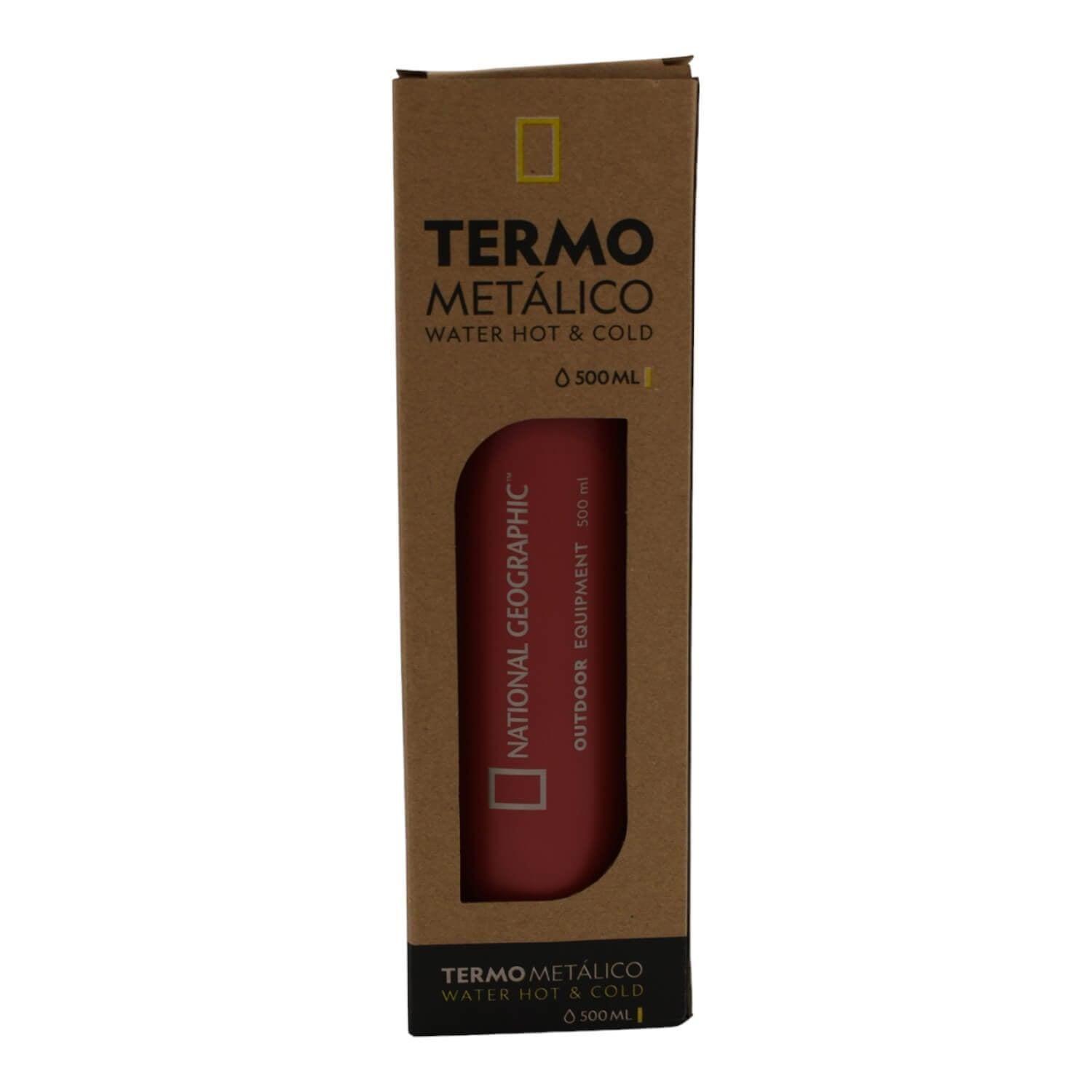Termo Doble Muralla Acero Inox. 500ML National Geographic-3