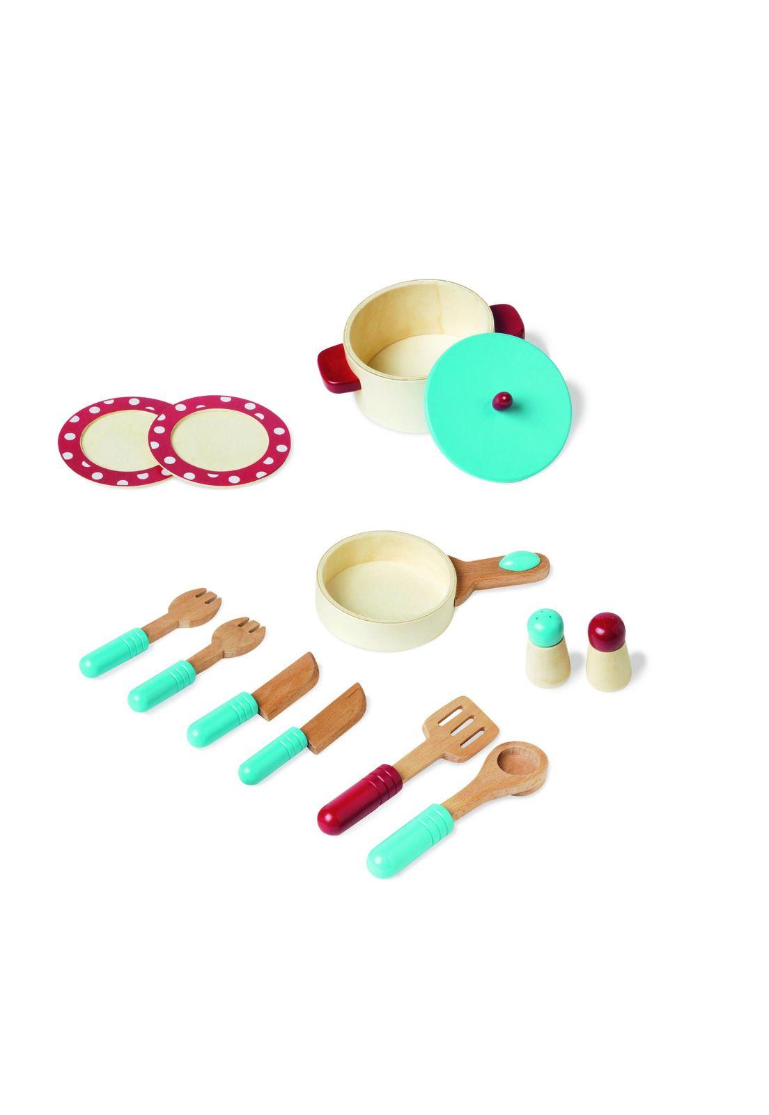 Accesorios De Cocina De Juguete 13 Piezas Colores Gamepower-0