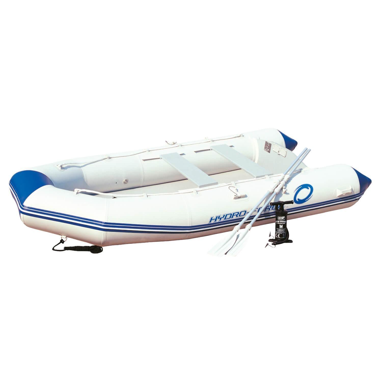 Bote Inflable Zodiac con Remos e Inflador 3.48X1.70M Bestway-0