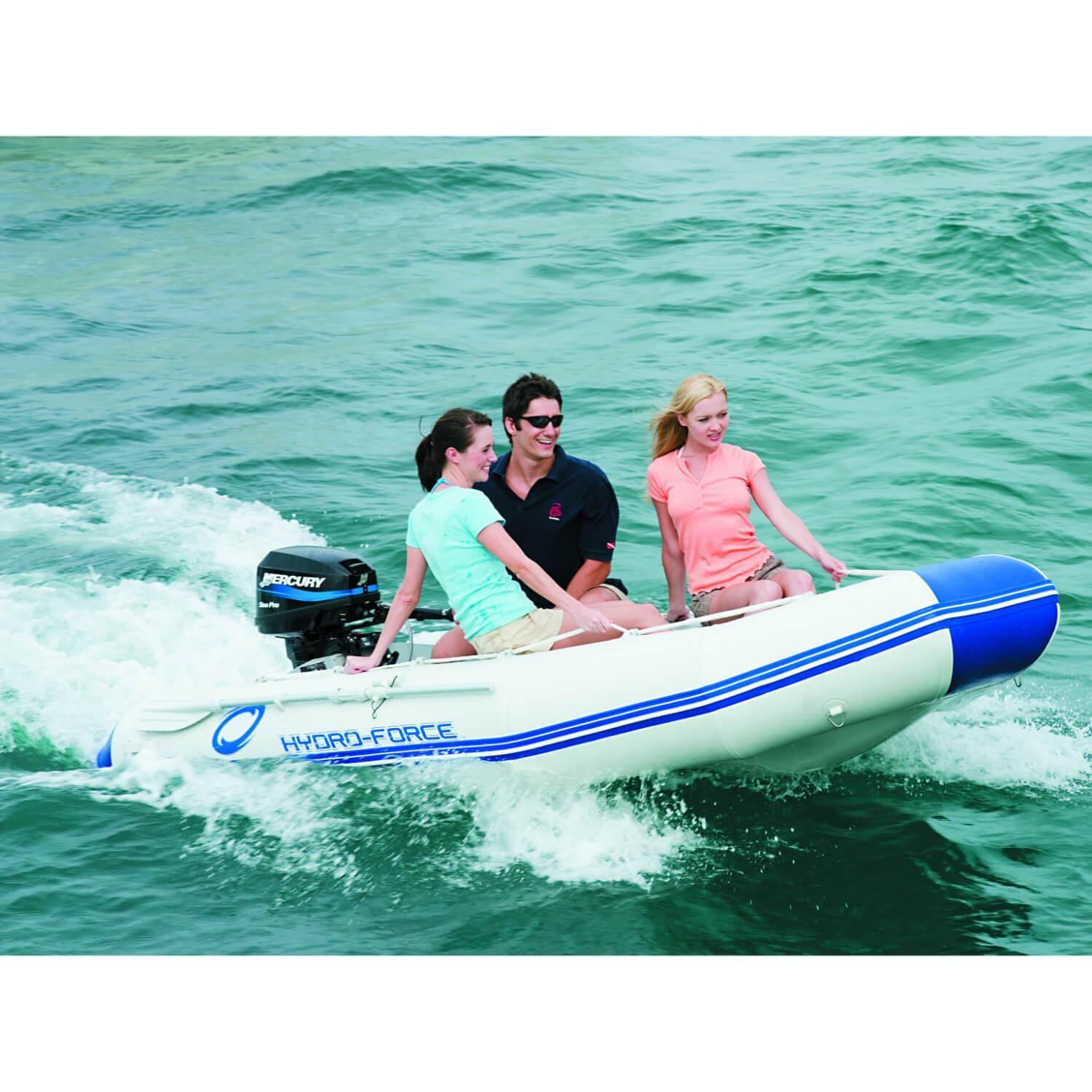 Bote Inflable Zodiac con Remos e Inflador 3.48X1.70M Bestway-3