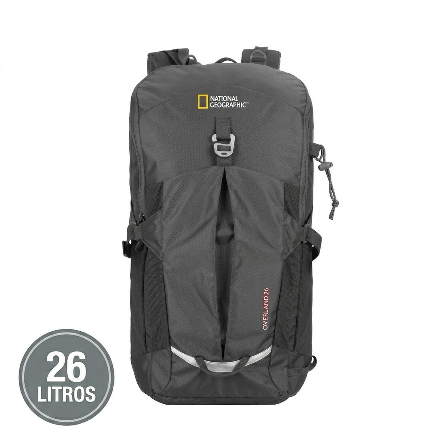 Mochila Overland Gris 26 Litros National Geographic-1