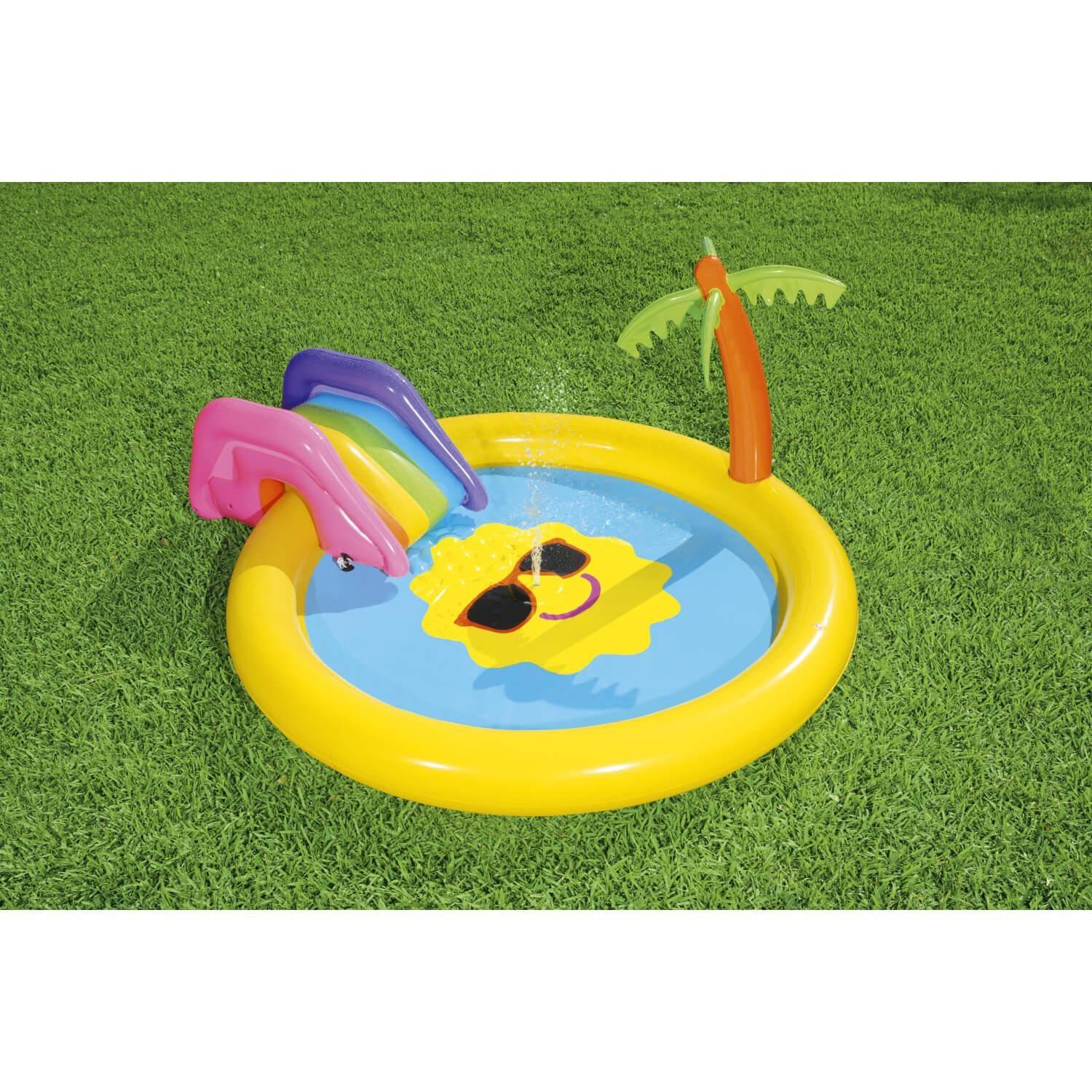 Piscina y juegos inflable Sunnyland Bestway 2.37X2.01X1.04M-7
