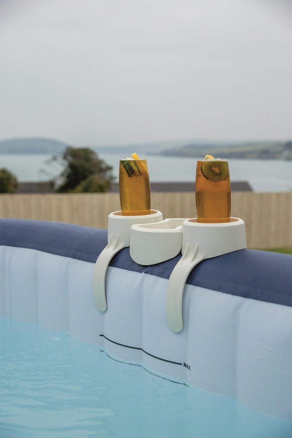 Soporte de Bebidas Para Hot Tub Jacuzzi Inflable Bestway-3