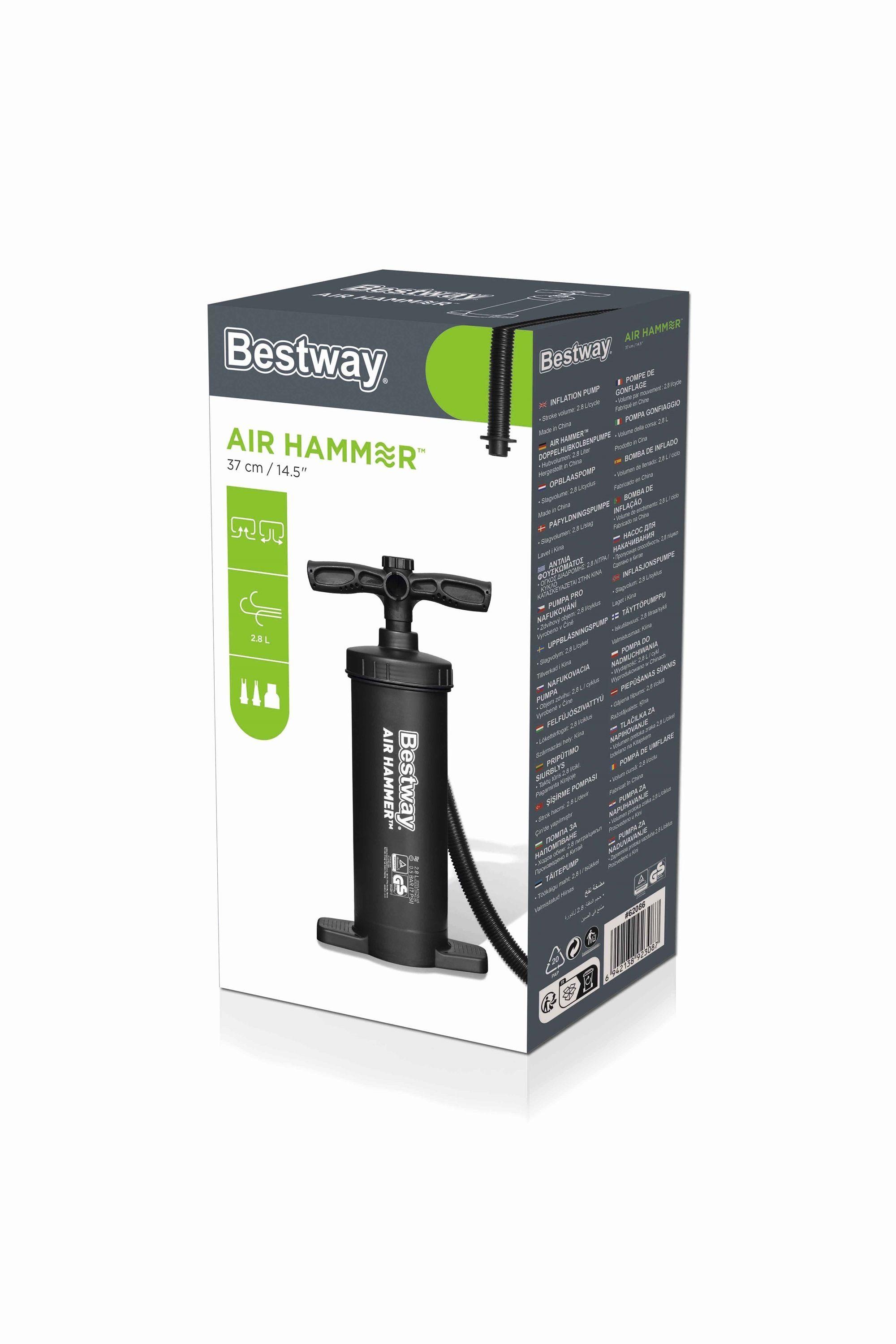 Inflador Manual Air Hammer™ 37Cm Bestway-11