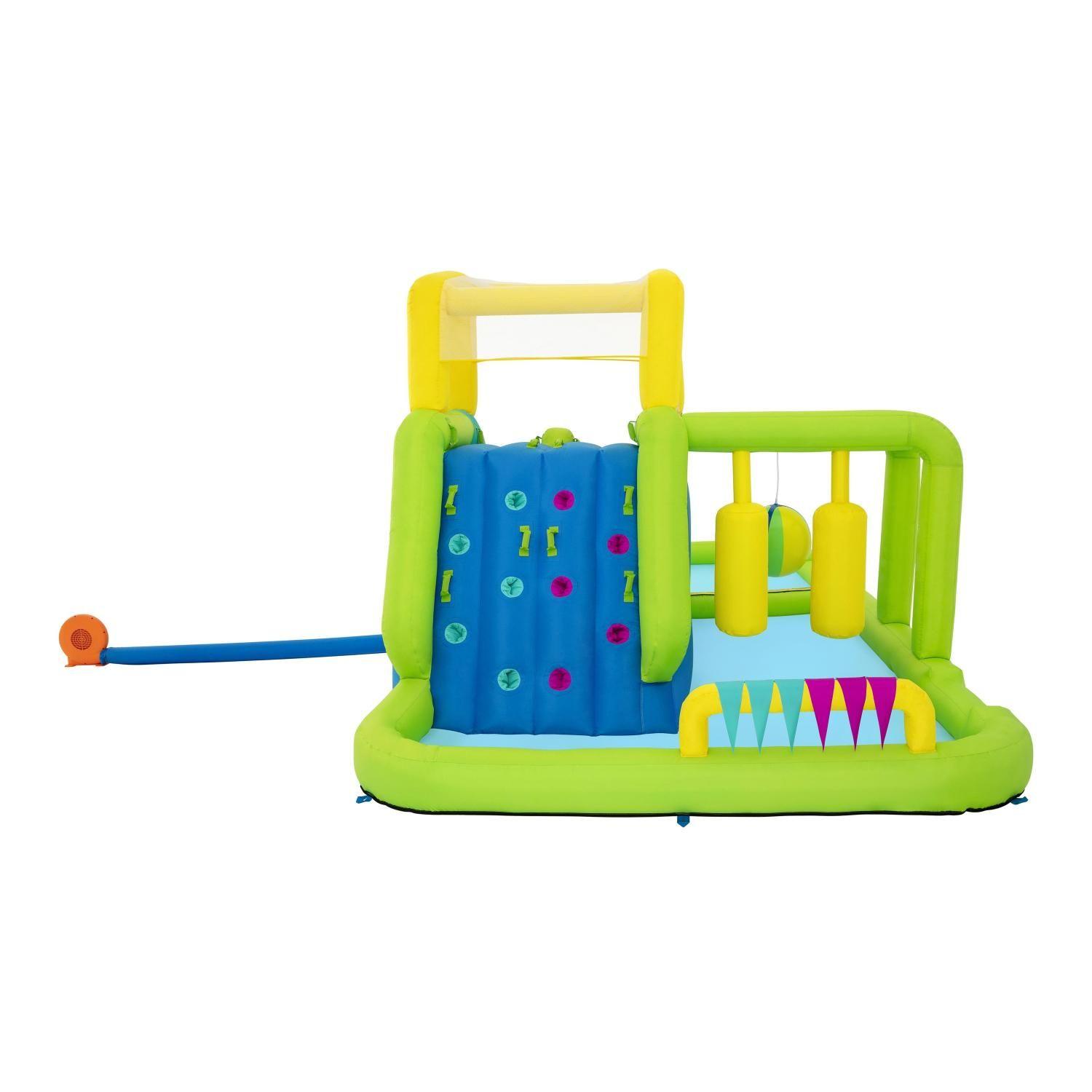 Parque Castillo Tobogan Acuático Inflable Splash Course 7.1mx3.1mx2.65m-8