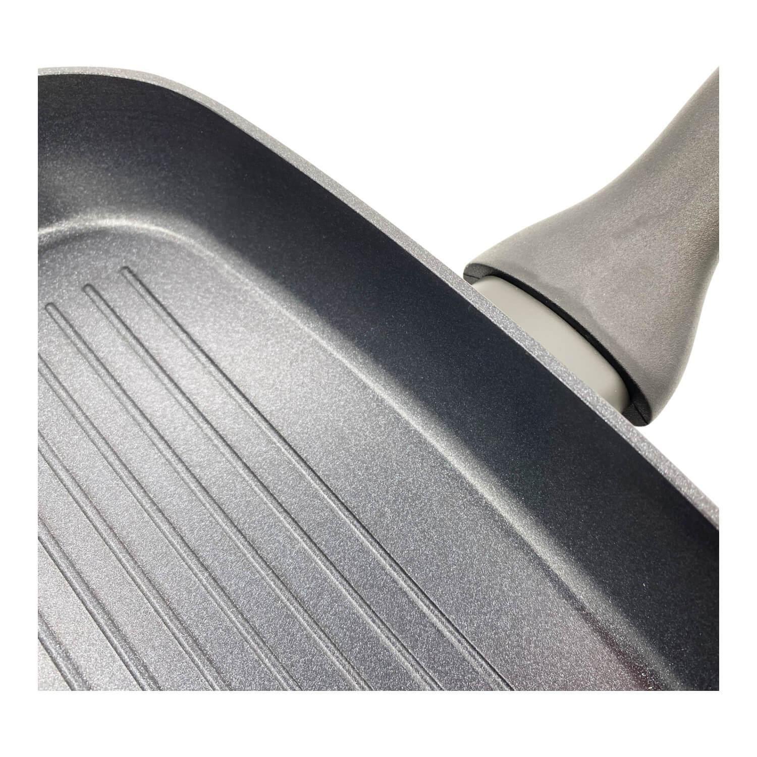 Sartén plancha grill antiadherente 28 cm Kingsway Oster-2
