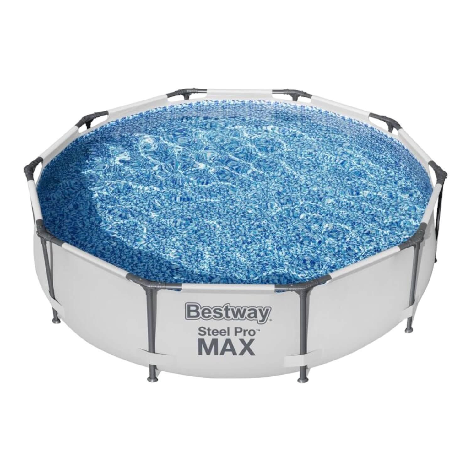 Piscina Bestway Redonda Steel Pro Max con filtro 3.05MX76Cm-0