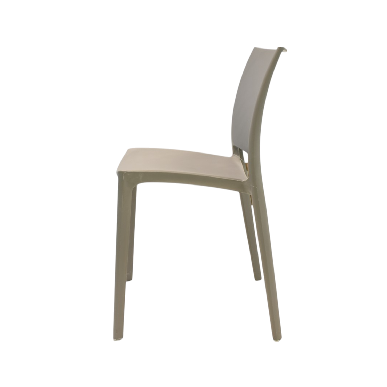 Silla Plástico Apilable Deco Dresden Beige Escandinavia-3