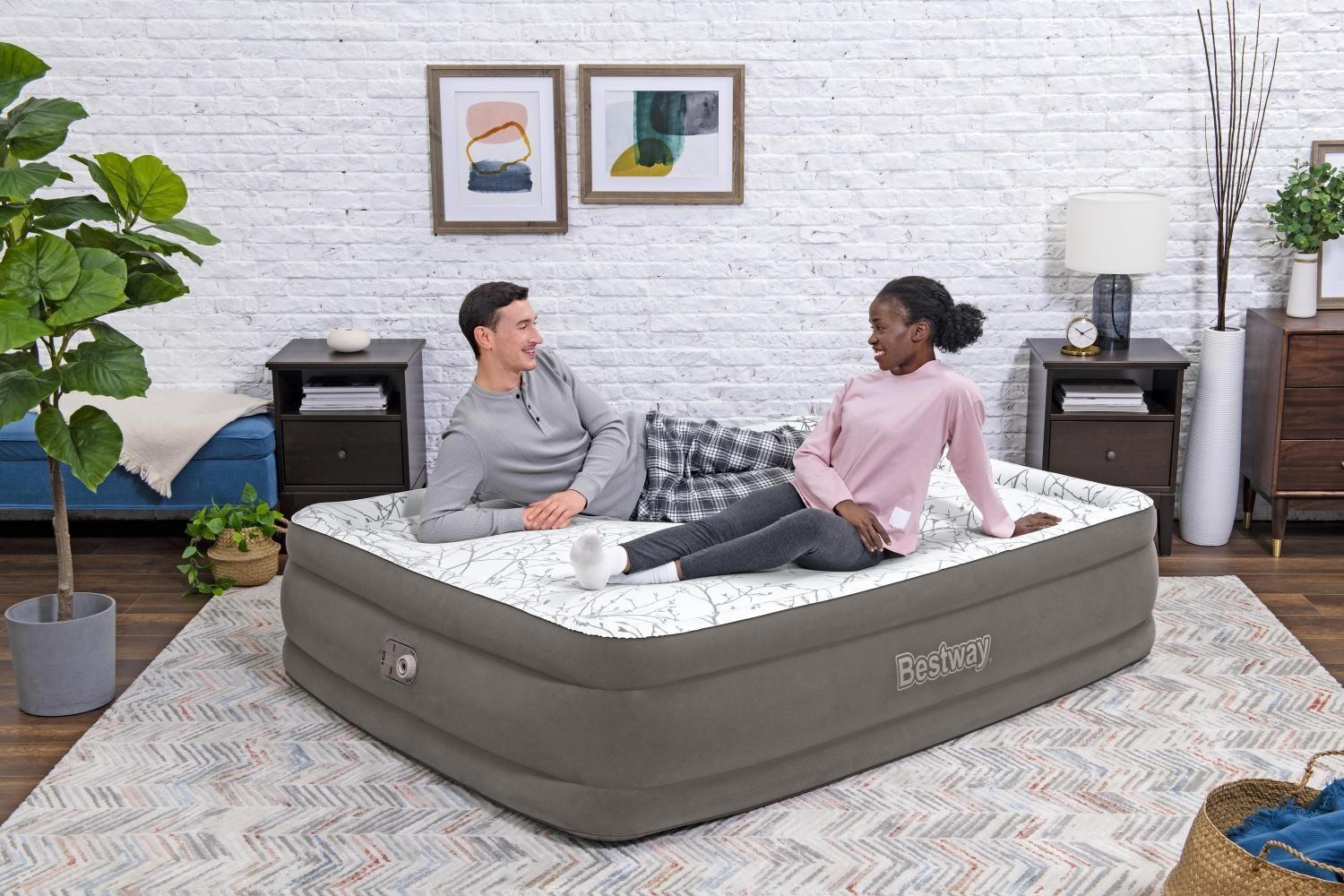 Colchón Inflable Eléctrico Queen Tritech™ Foam Top 2.03m x 1.52m x 46cm-2
