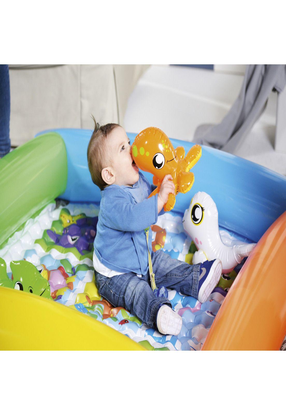 Alfombra De Juegos Inflable Para Bebé 132X132X23 Cms Bestway-2