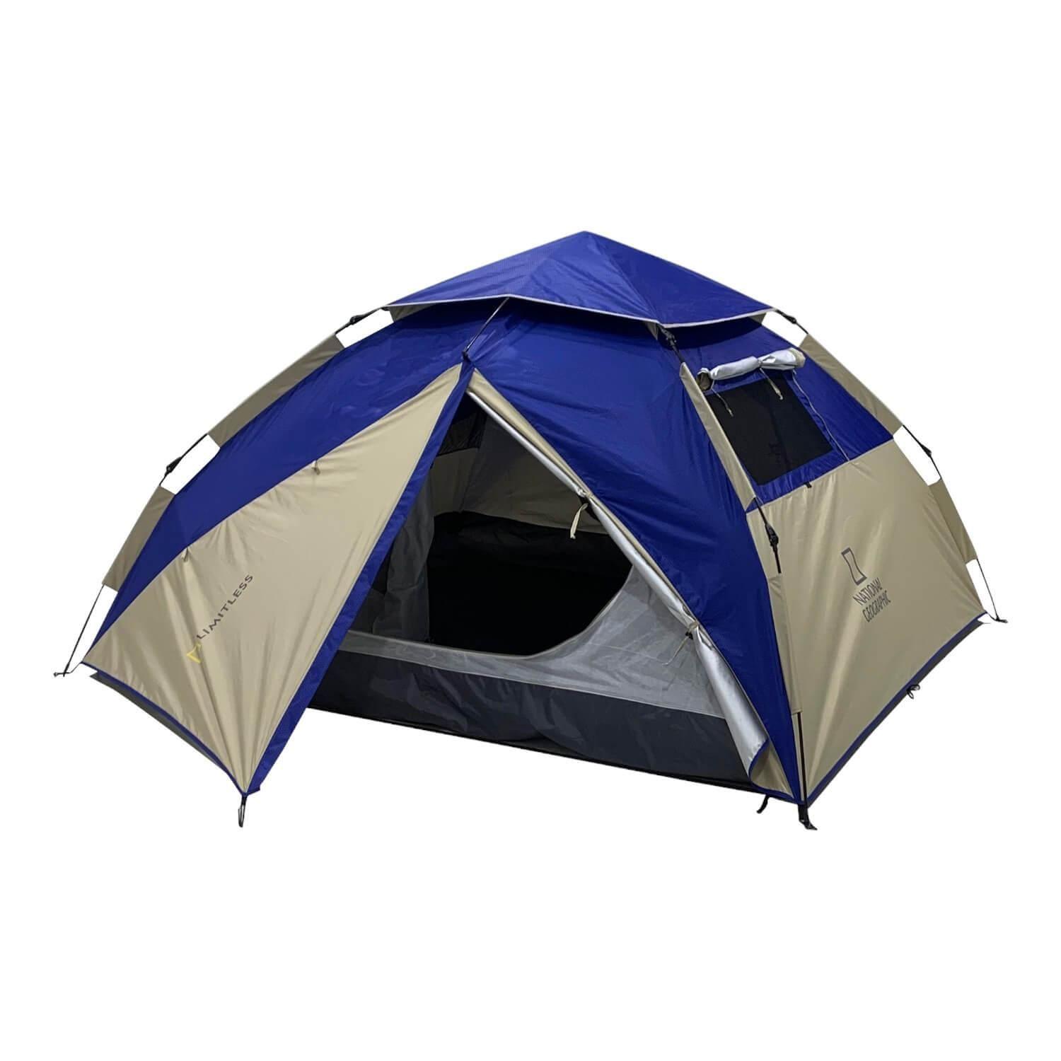 Carpa Instant 4 Personas Fiordland Azul National Geographic-0