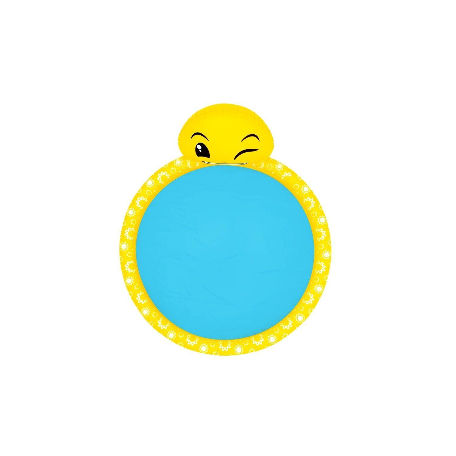 Piscina Inflable 3 Anillos Emoji lanza agua 144X69cm Bestway-2