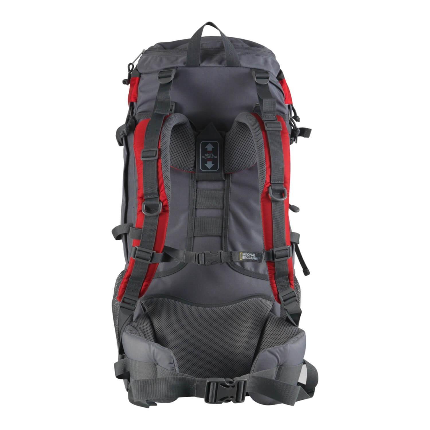 Mochila Camping Lake 75 Litros Negra National Geographic-1