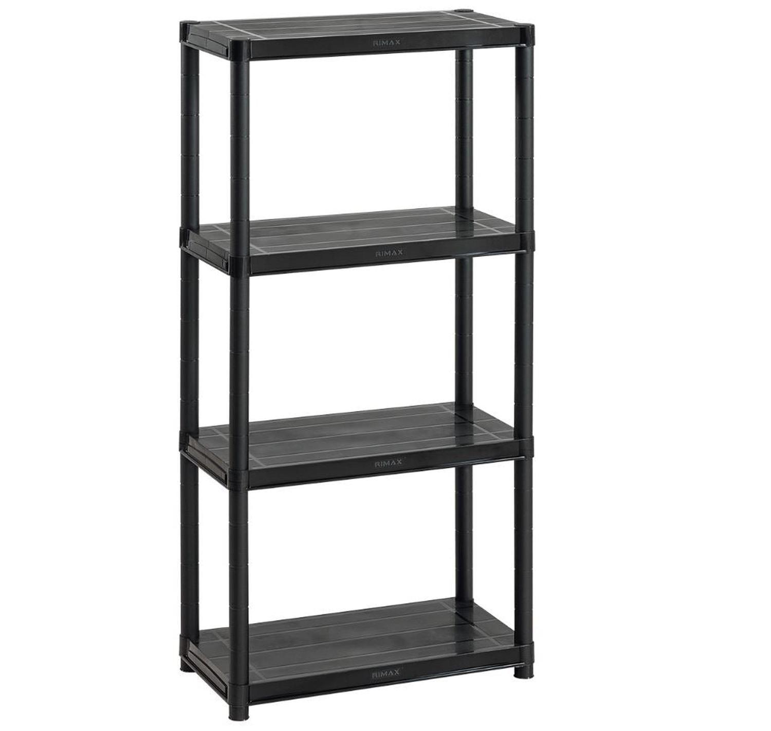 Estante Repisa Rack plastico 4 Niveles 61x30x129cm Rimax-0