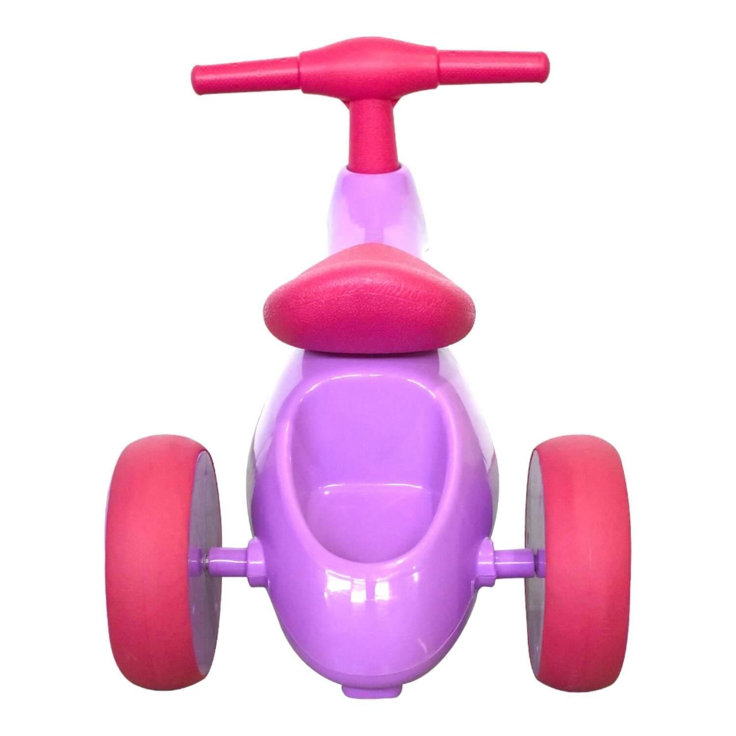 Triciclo Correpasillo Aprendizaje Sin Pedales Rosado Bex-2
