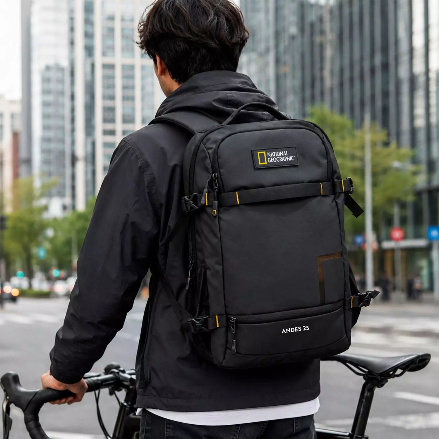 Mochila Andes Negra 23 Litros National Geographic-3