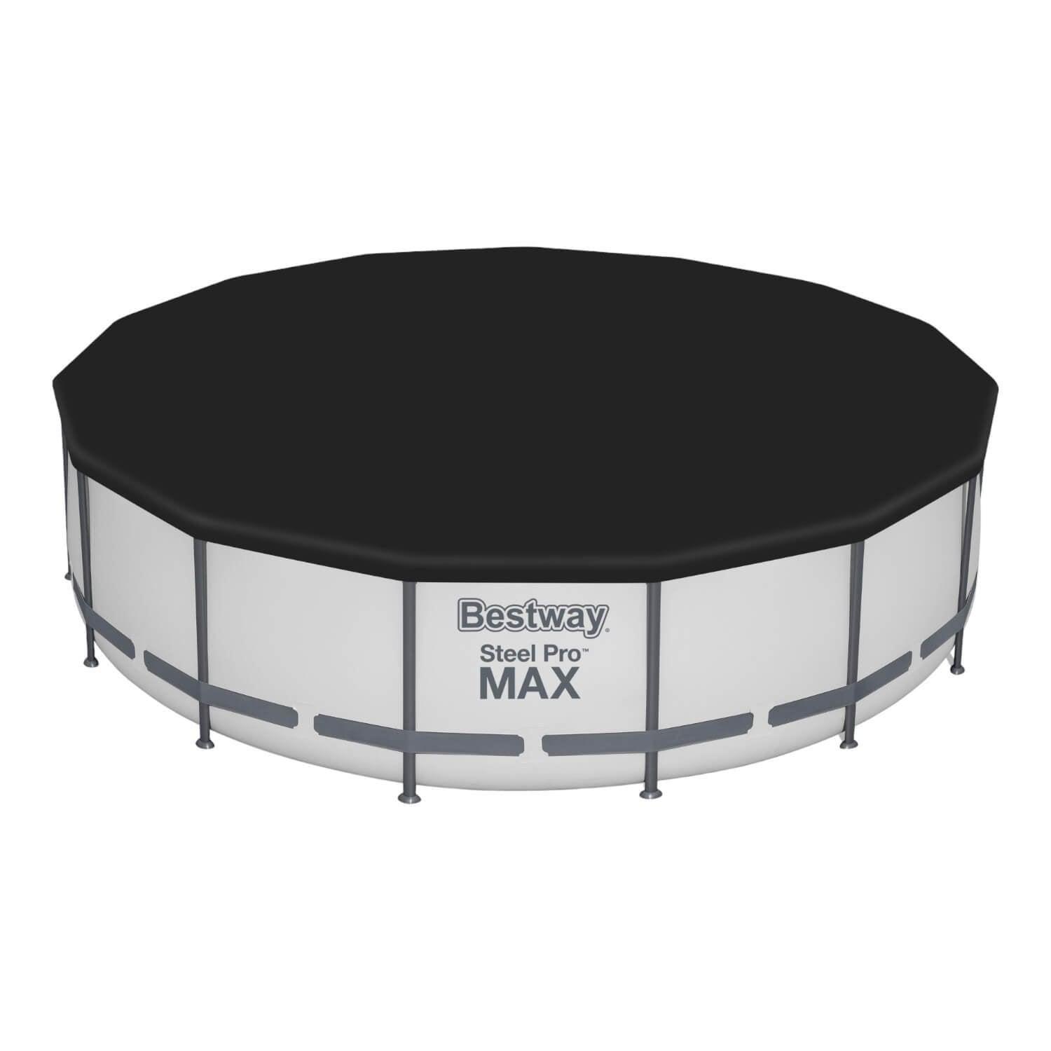 Piscina Bestway Redonda Steel Pro Max con filtro 4.27MX84Cm-7