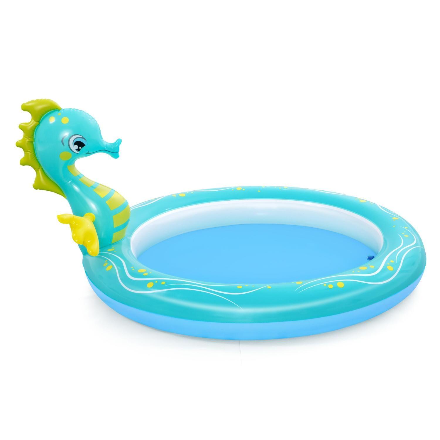 Piscina Inflable Caballito de Mar 1.88m x 1.60m x 86cm-8