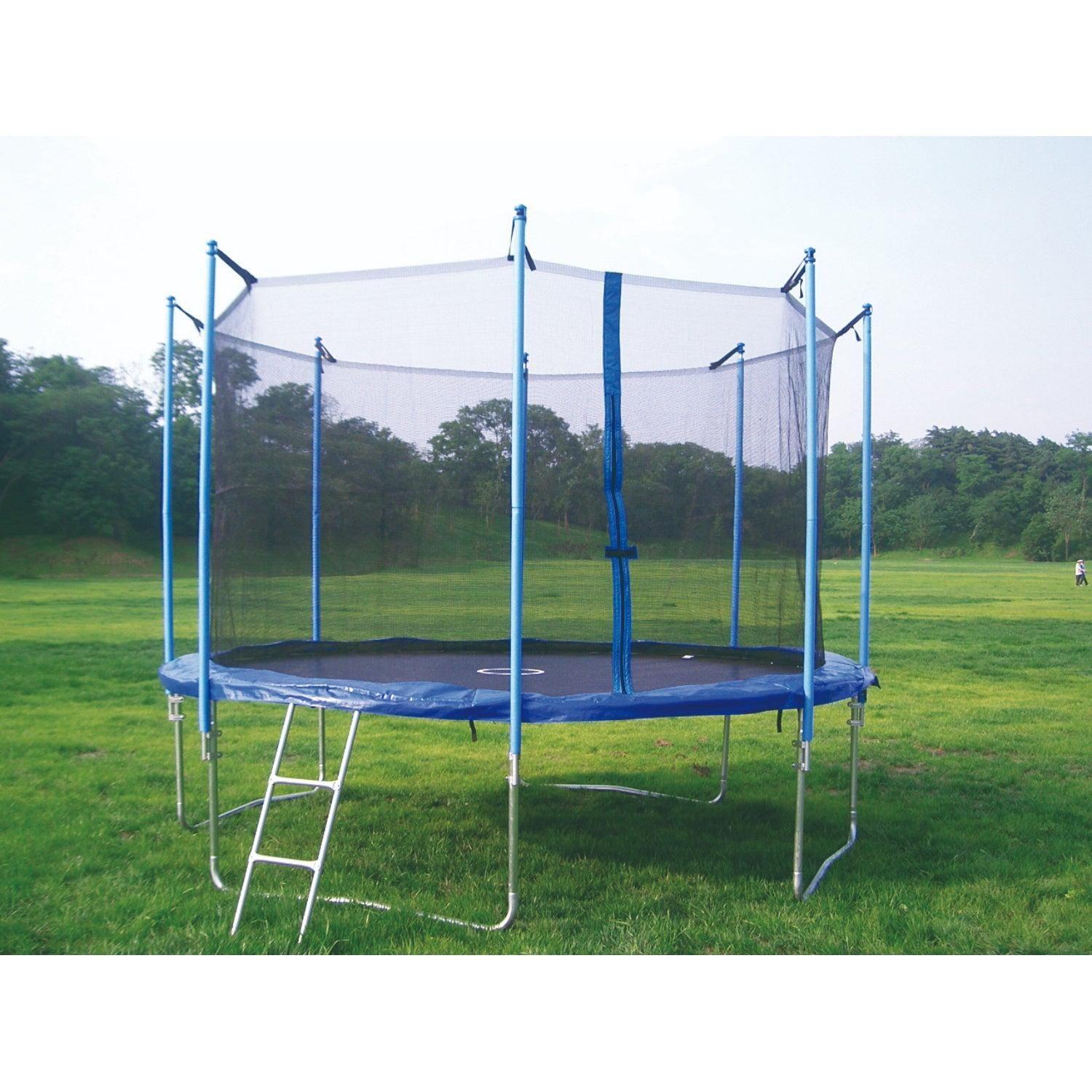 Cama Elastica 3,96m Malla Seguridad Cubre Resorte GamePower-5