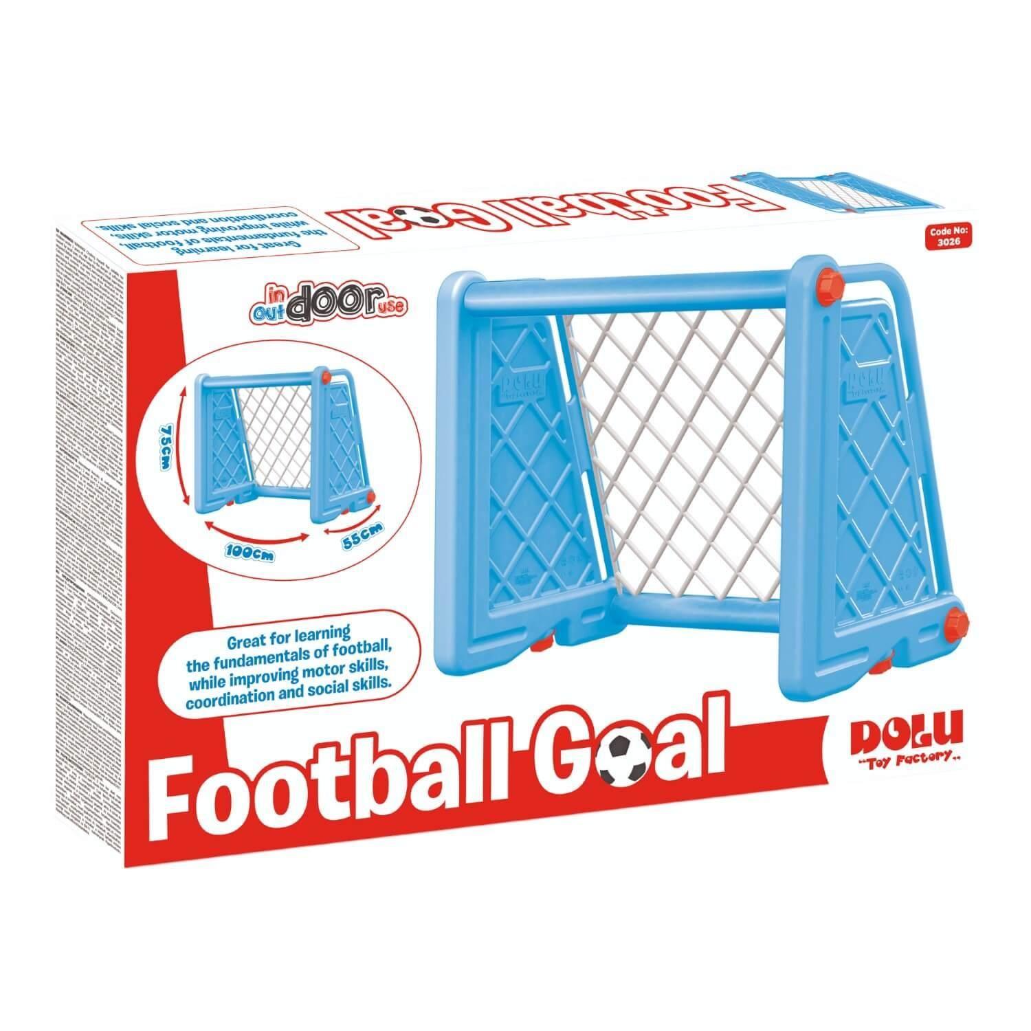 Arco De Futbol Azul 100x55x75 Cms Dolu-3