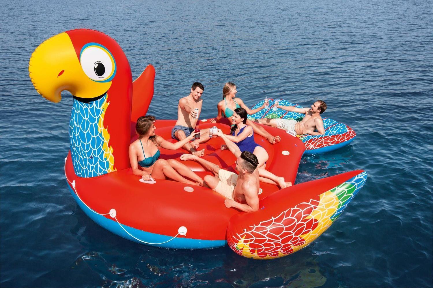 Flotador Gigante Guacamayo 500X327Cm Bestway-5