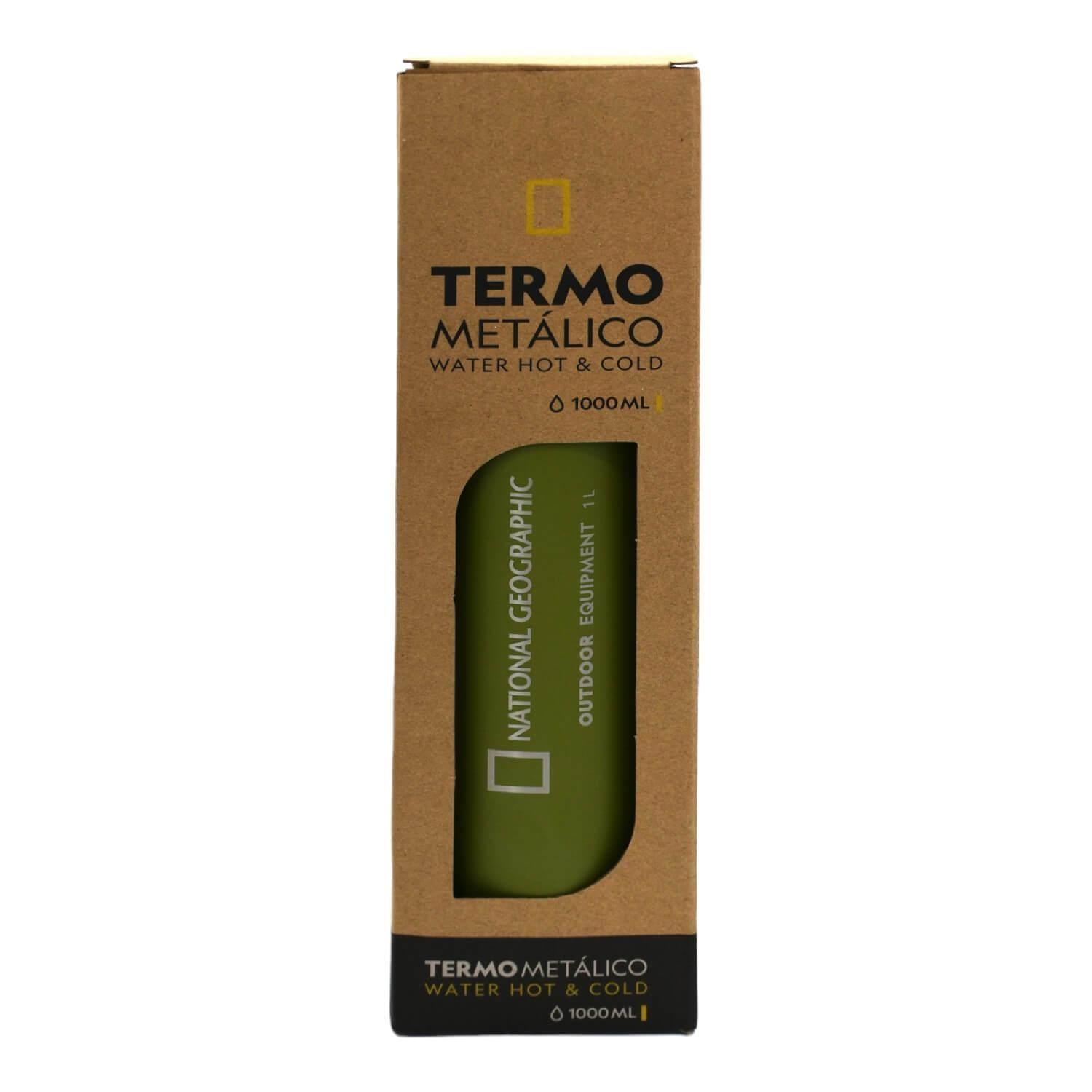 Termo Doble Muralla Acero Inox. 1000ML National Geographic-2