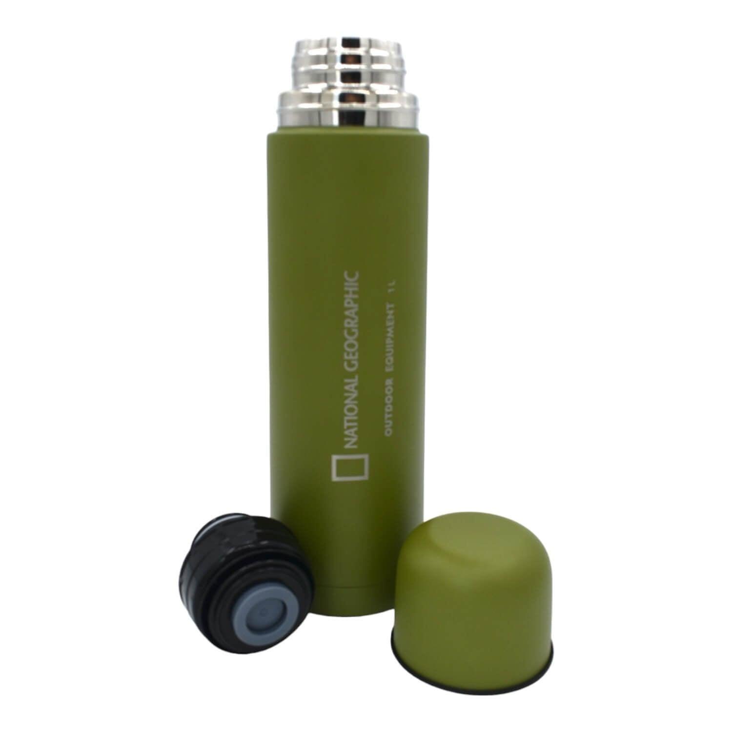 Termo Doble Muralla Acero Inox. 1000ML National Geographic-3