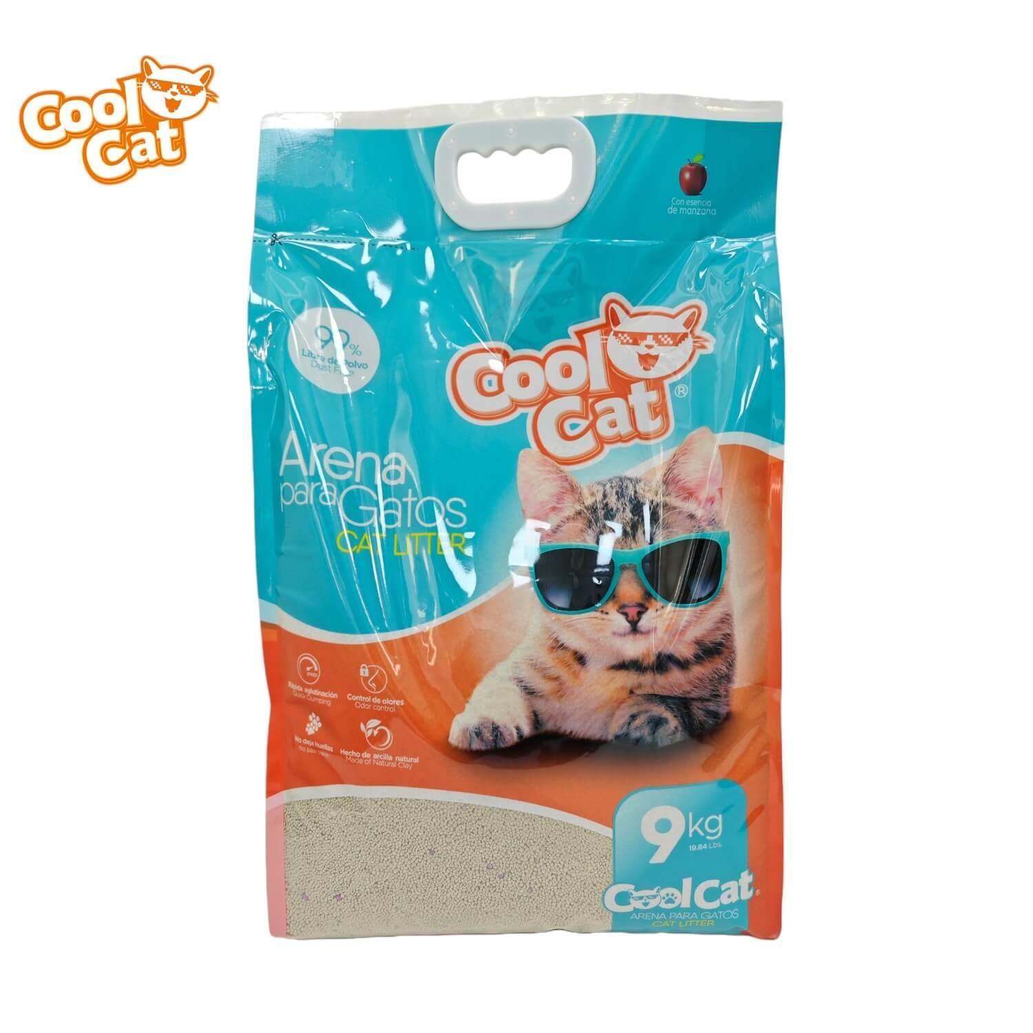 Arena Sanitaria Aglutinante Para Gato 9Kg Cool Cat-3
