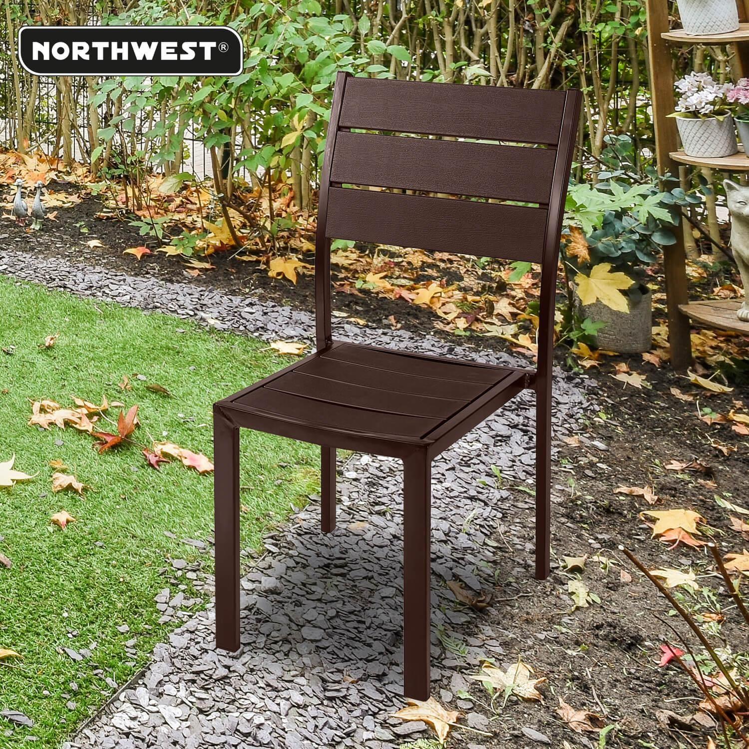 Silla Terraza Polywood Impermeable Café Northwest-3