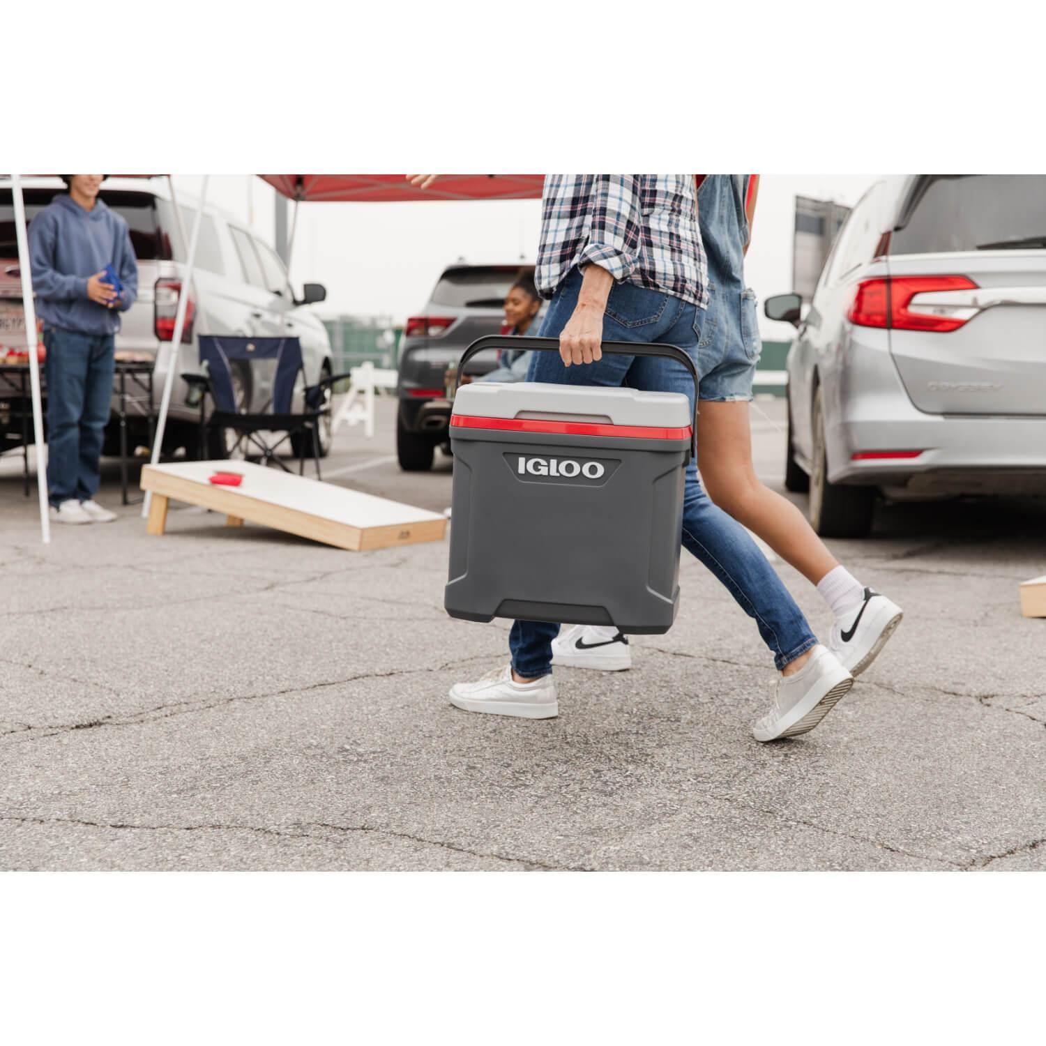 Cooler Nevera Hielera Latitude Gris 28 Litros Igloo-3
