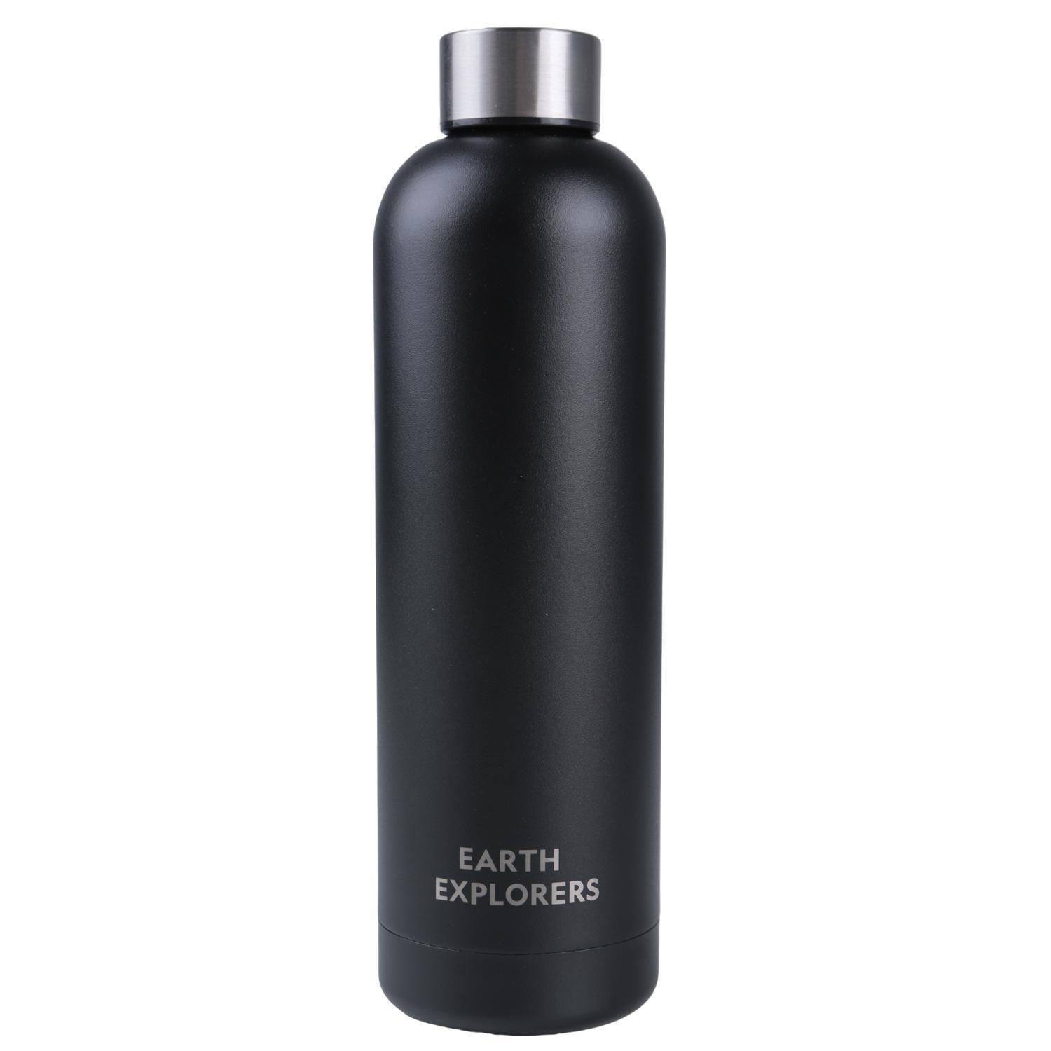 Botella Metálica Térmica Boca Angosta 750ml Negra-2