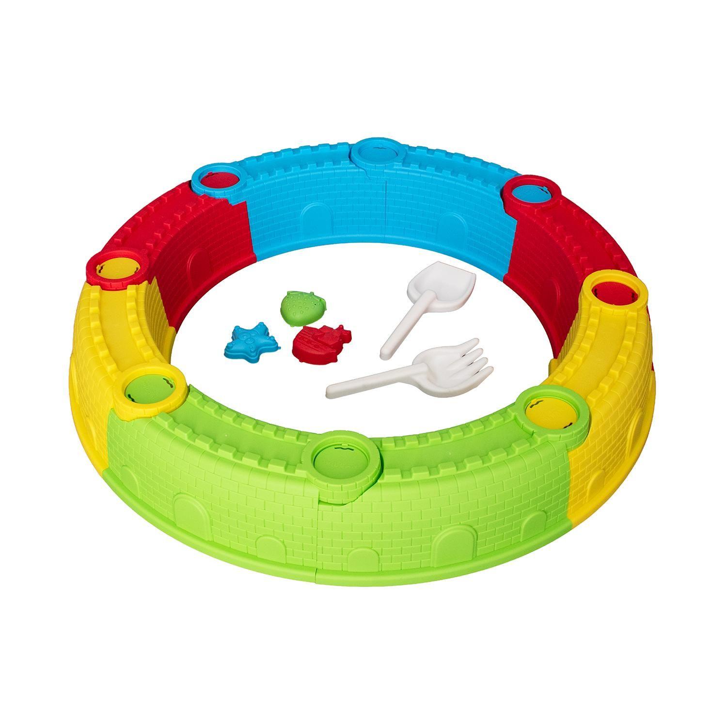 Arenero Bloques Plásticos Multicolor 88x88x14,5cm Game Power-2