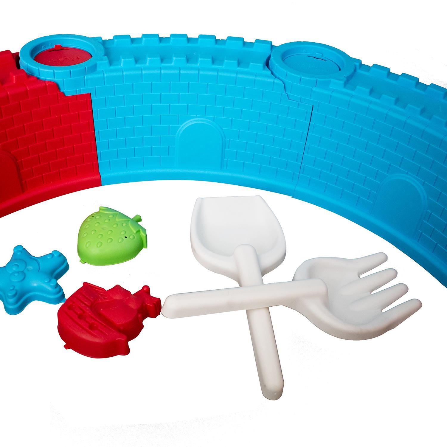 Arenero Bloques Plásticos Multicolor 88x88x14,5cm Game Power-3